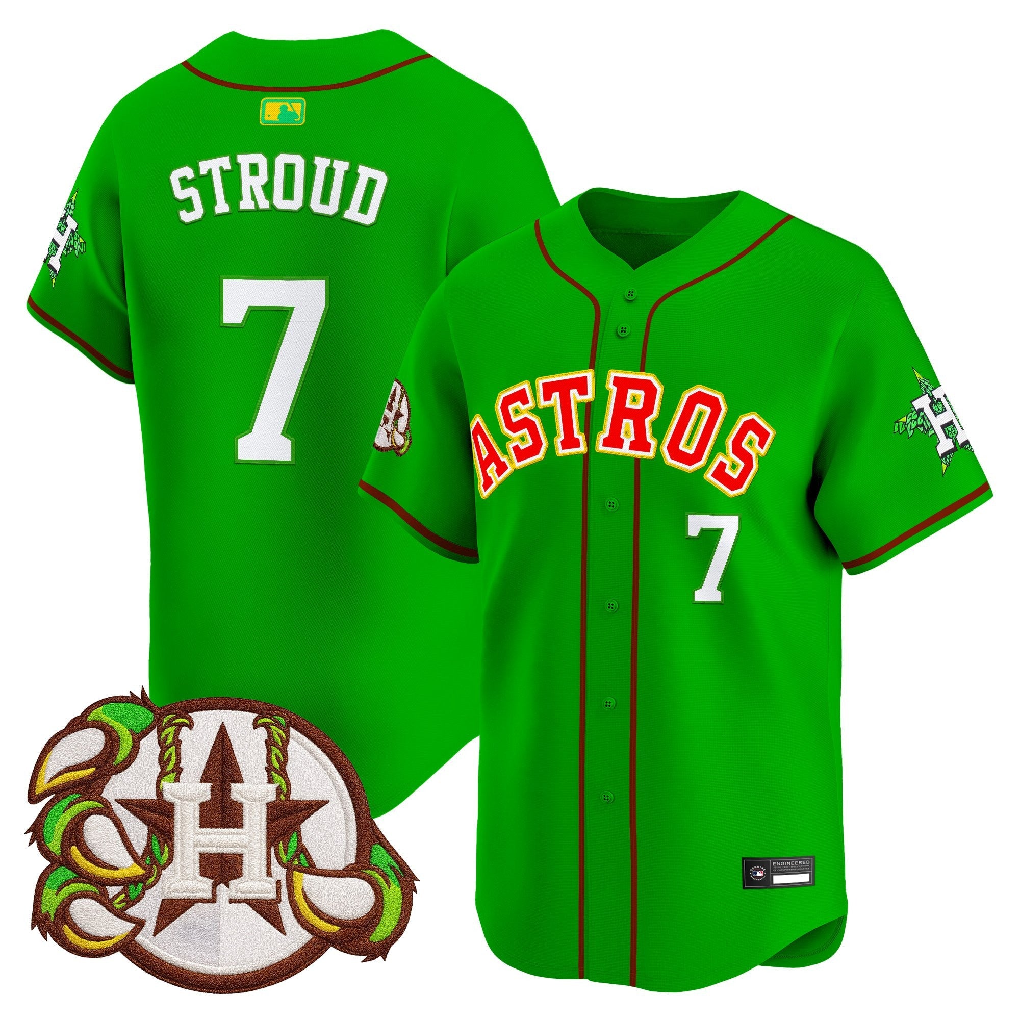 Men’s Houston x Hopadillo Karbach Brewing Co. Vapor Premier Limited Jersey
