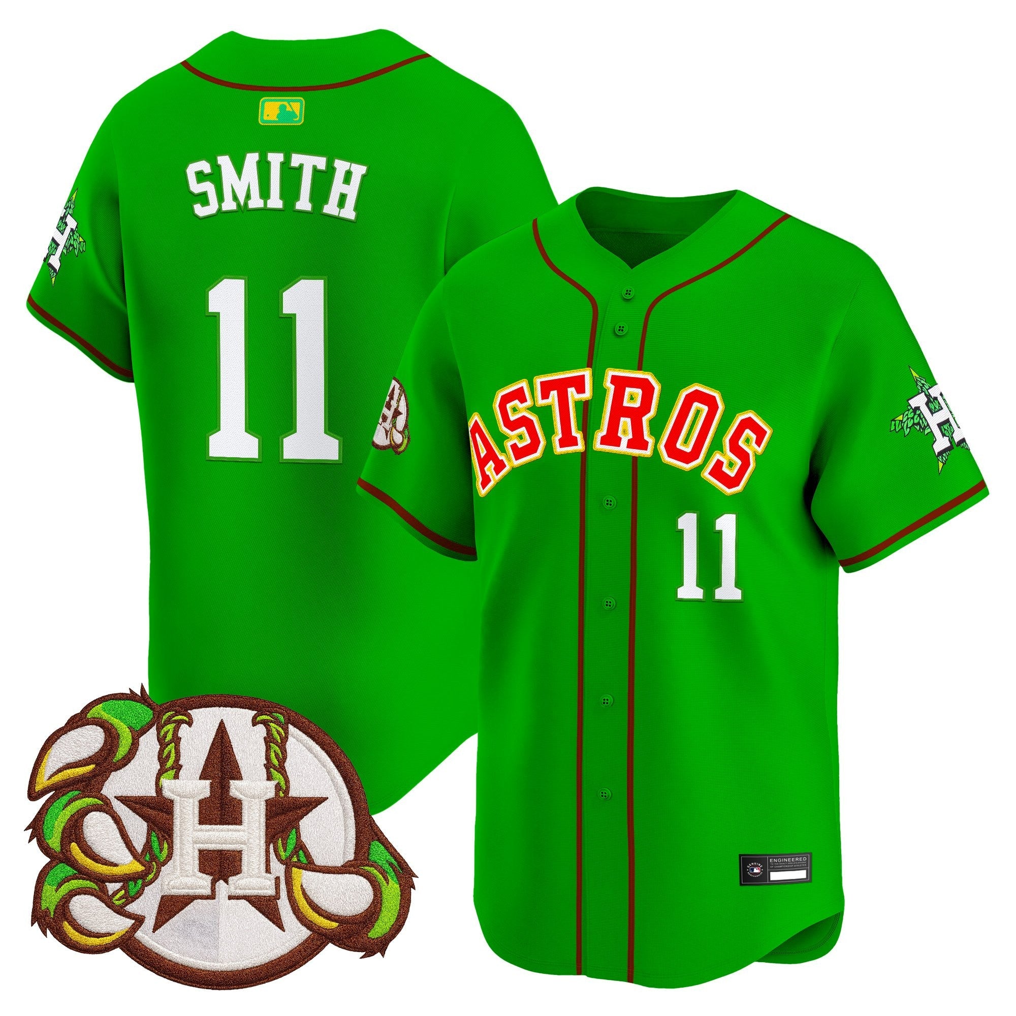 Men’s Houston x Hopadillo Karbach Brewing Co. Vapor Premier Limited Jersey