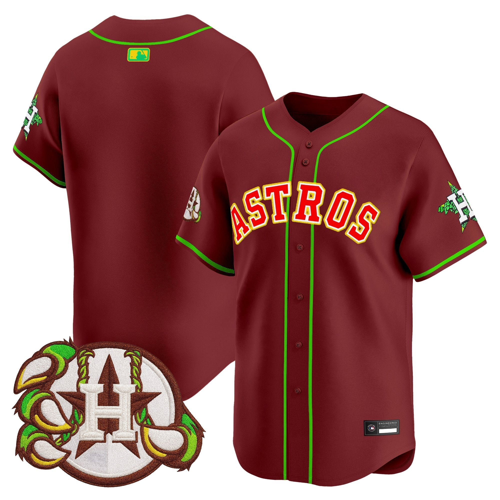 Men’s Houston x Hopadillo Karbach Brewing Co. Vapor Premier Limited Jersey