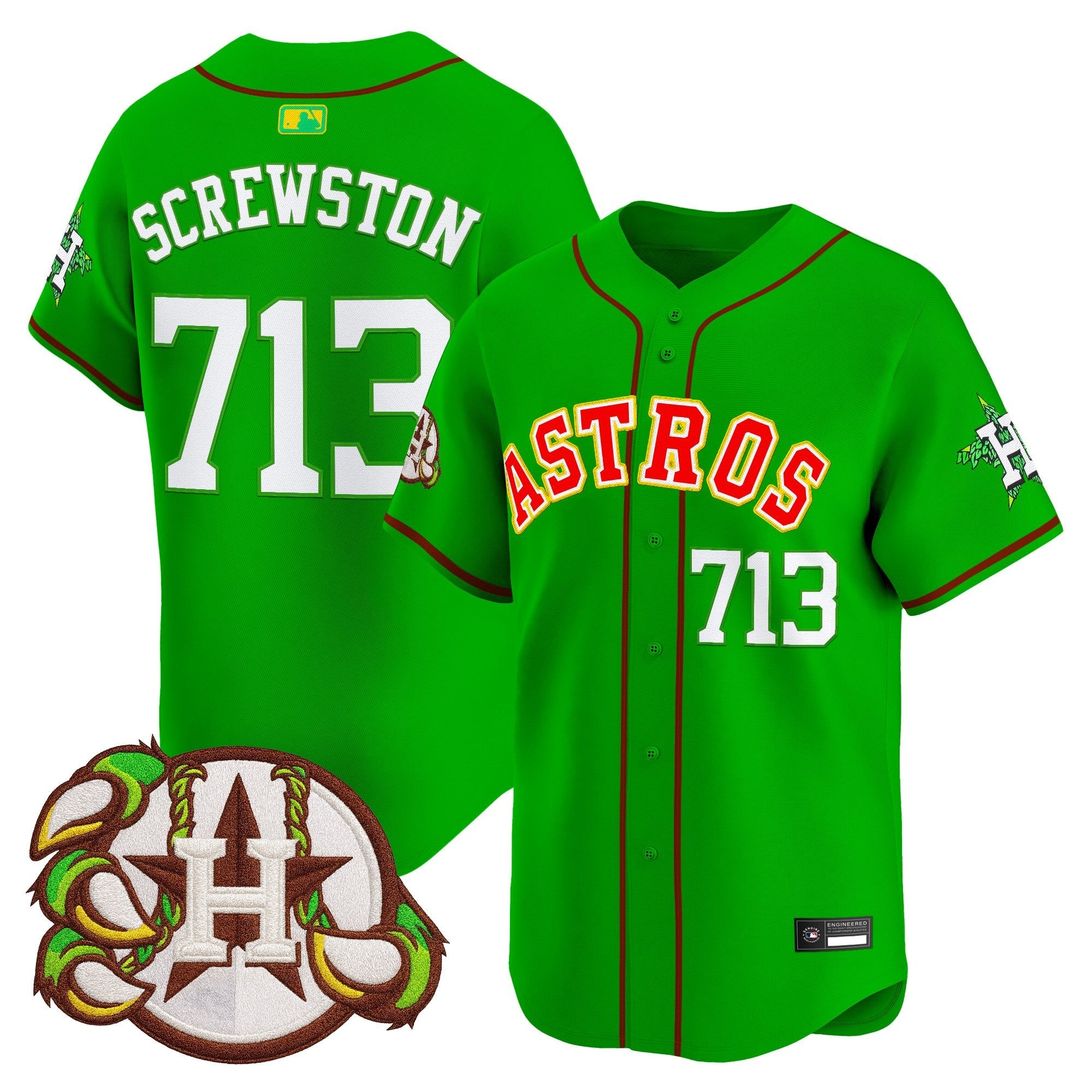 Men’s Houston x Hopadillo Karbach Brewing Co. Vapor Premier Limited Jersey