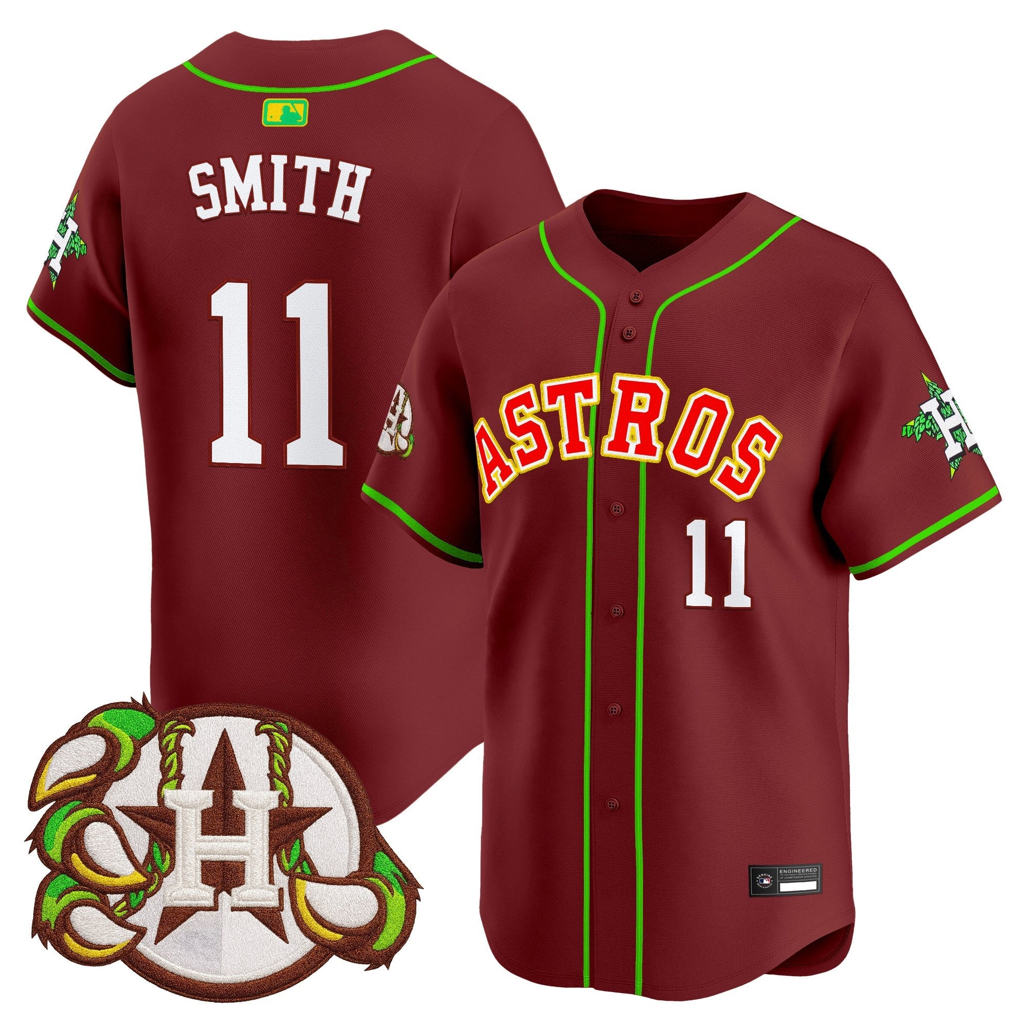Men’s Houston x Hopadillo Karbach Brewing Co. Vapor Premier Limited Jersey