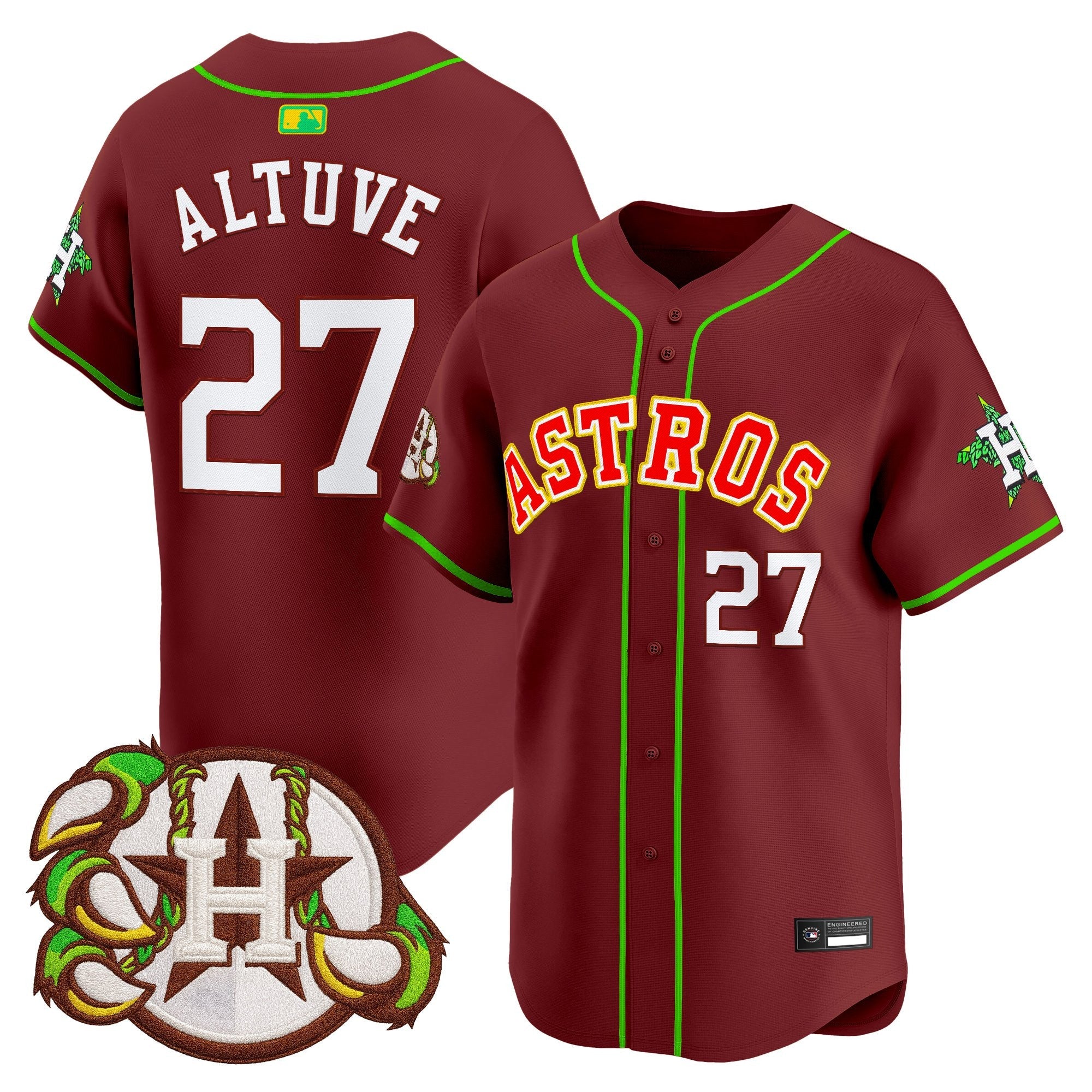 Men’s Houston x Hopadillo Karbach Brewing Co. Vapor Premier Limited Jersey