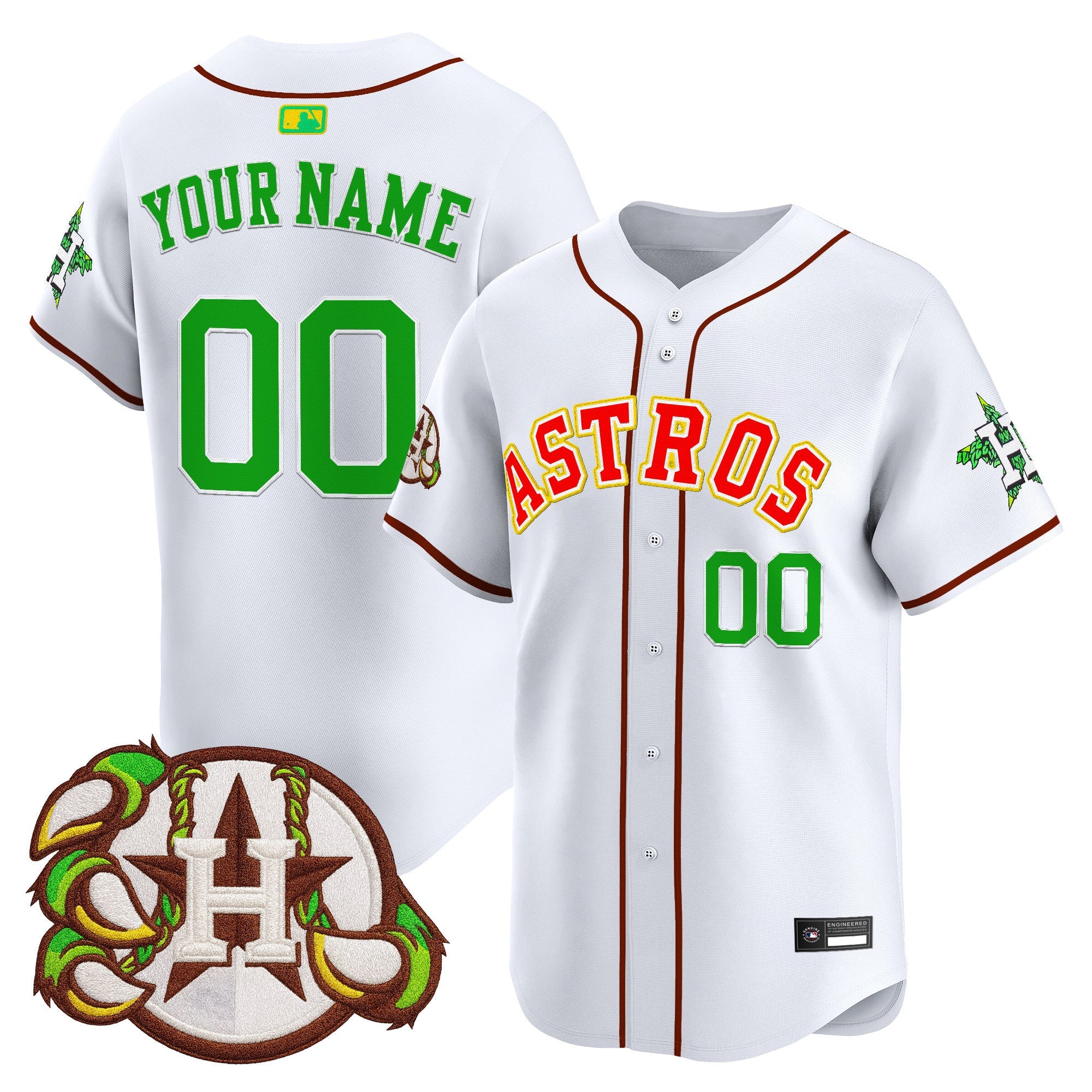 Houston x Hopadillo Karbach Brewing Co. Vapor Premier Limited Custom Jersey