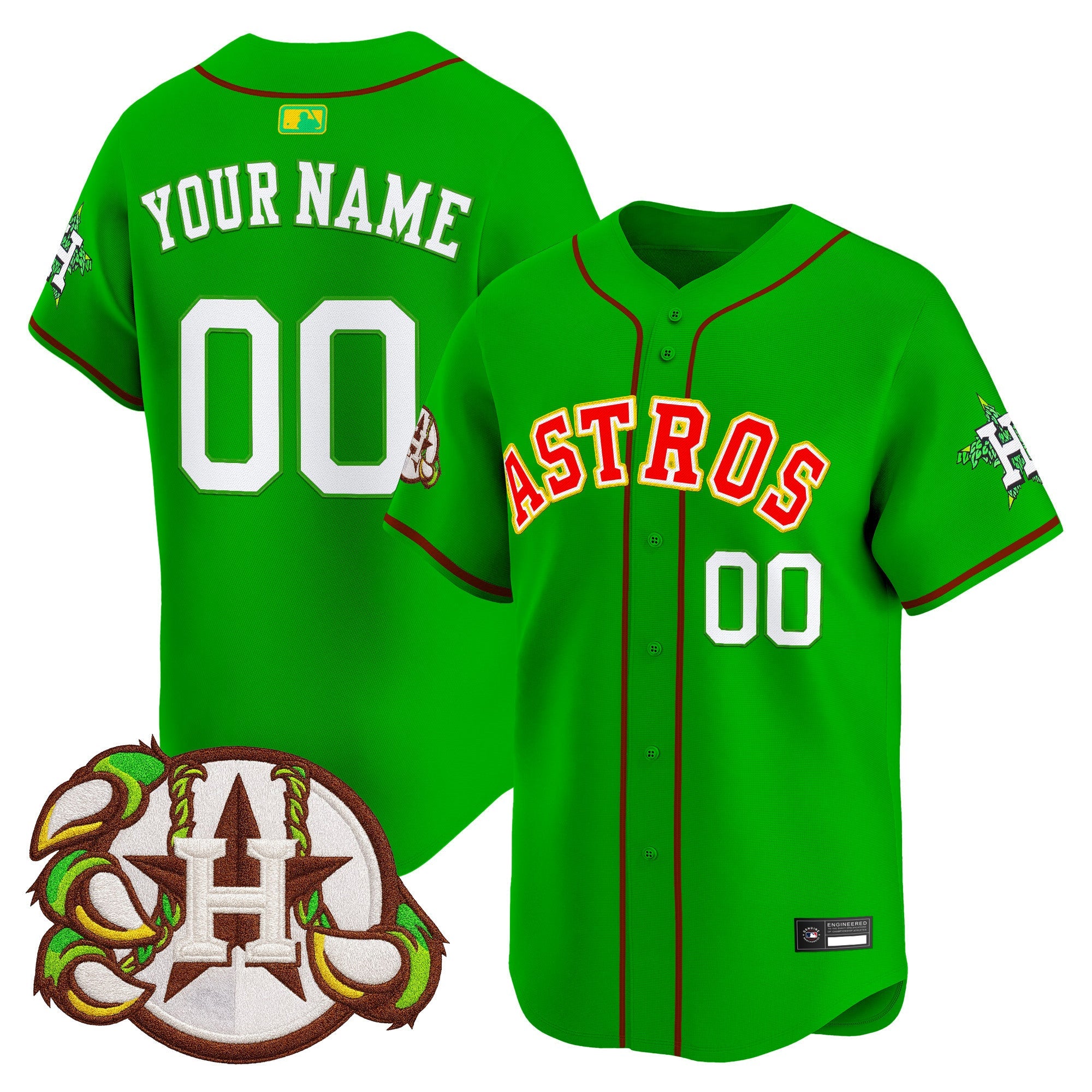 Houston x Hopadillo Karbach Brewing Co. Vapor Premier Limited Custom Jersey