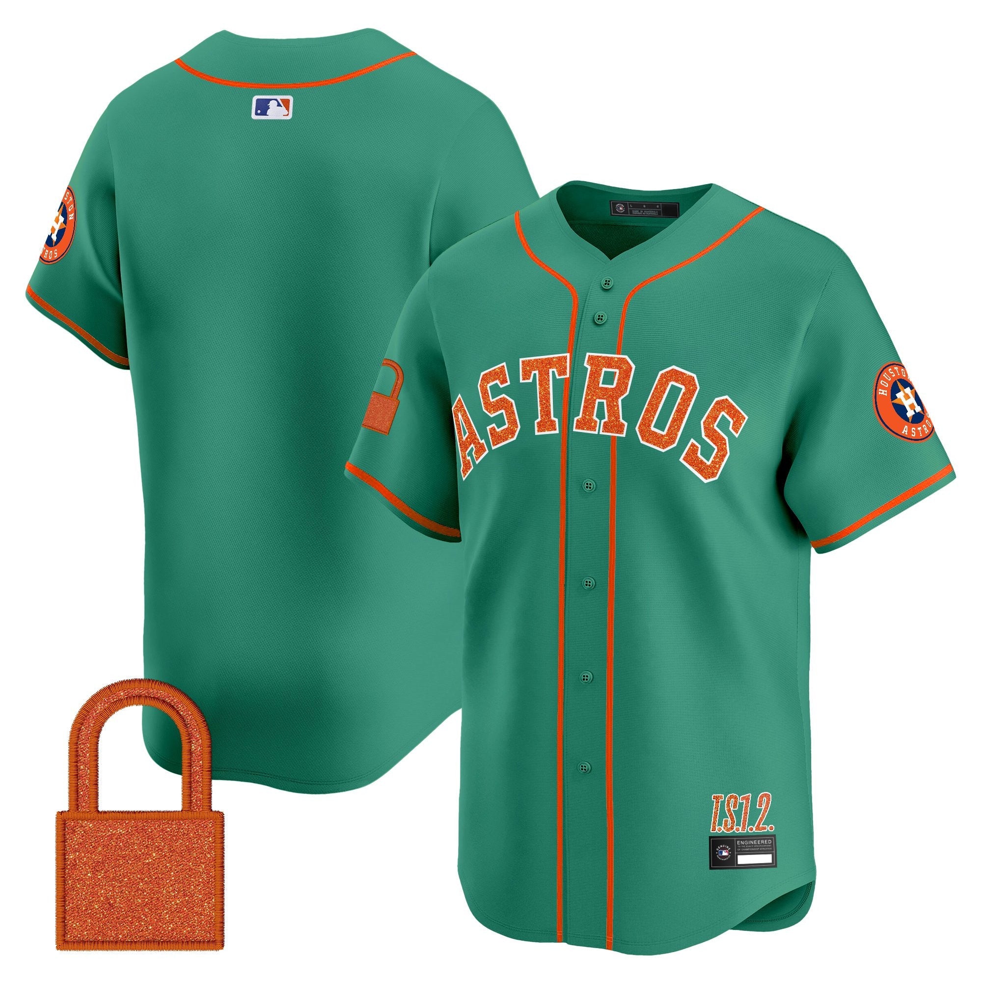 Men’s Houston ‘Taylor Swift – TS12 – The Life of a Showgirl’ Vapor Premier Limited Jersey