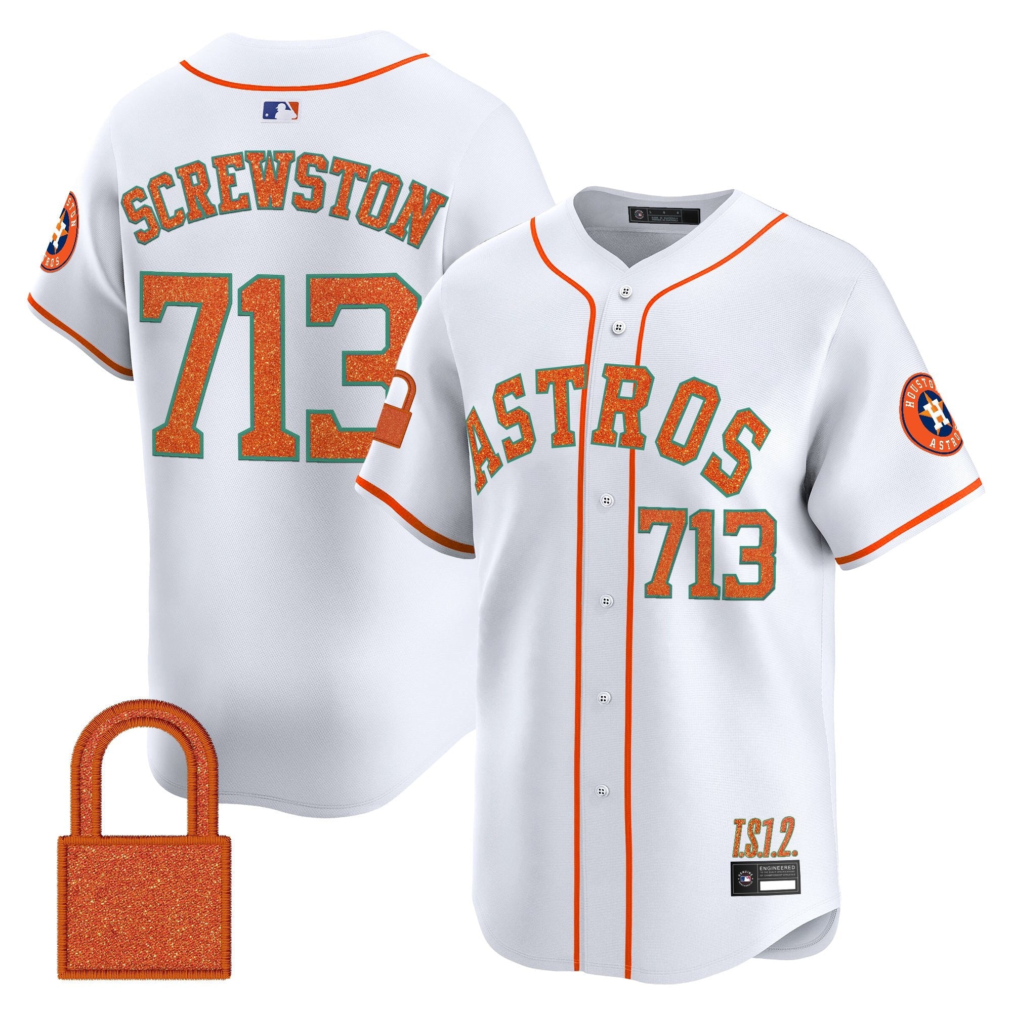 Men’s Houston ‘Taylor Swift – TS12 – The Life of a Showgirl’ Vapor Premier Limited Jersey