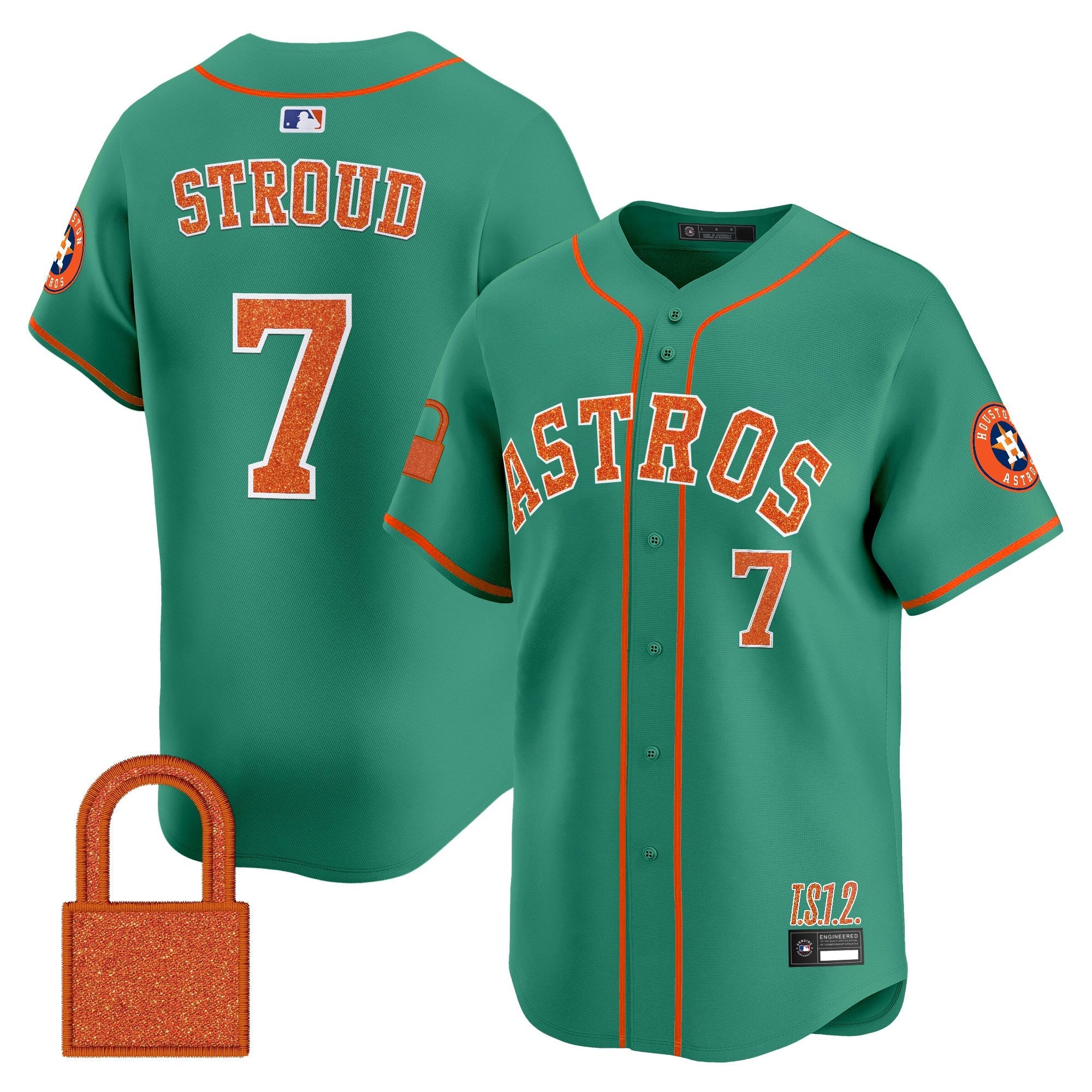 Men’s Houston ‘Taylor Swift – TS12 – The Life of a Showgirl’ Vapor Premier Limited Jersey