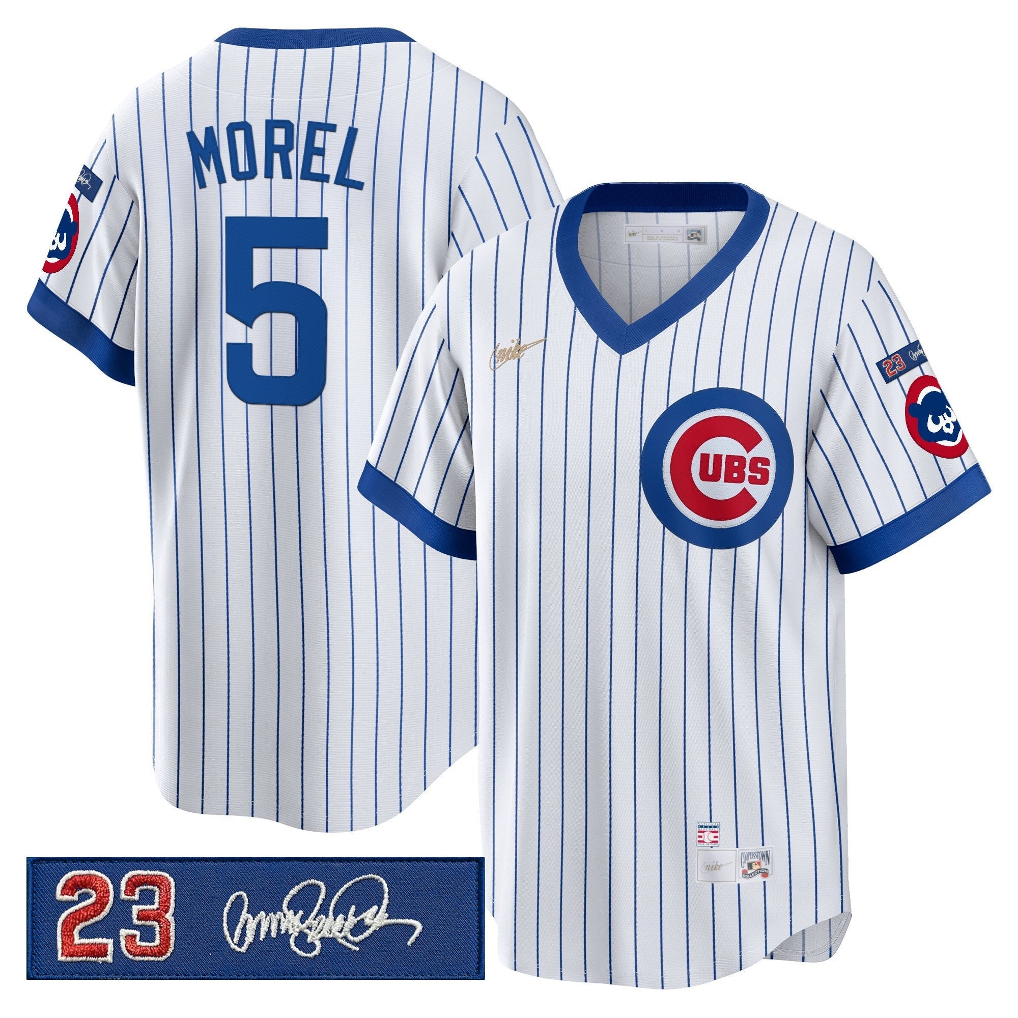 Men’s Chicago ‘Ryne Sandberg Tribute Patch’ Cooperstown Jersey