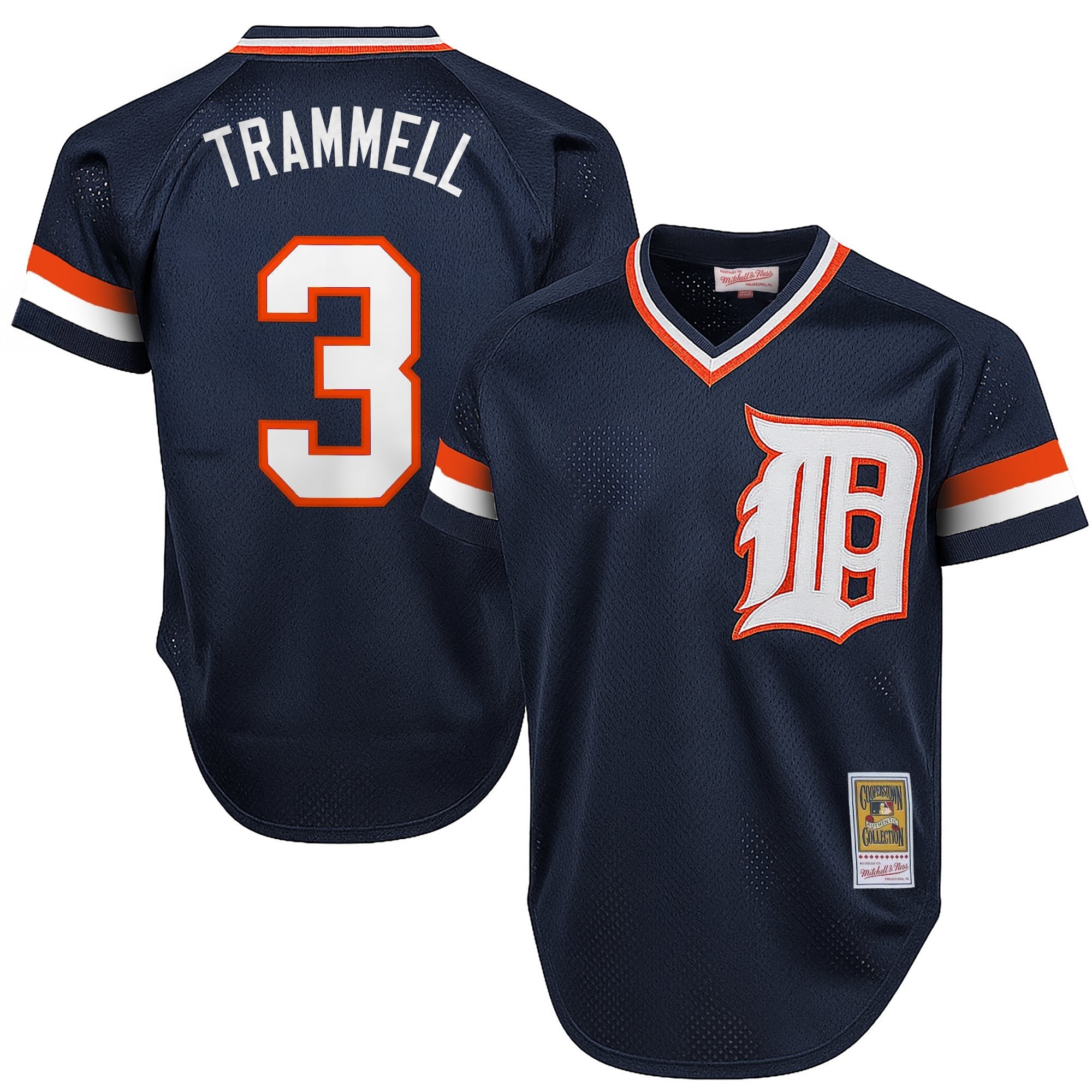 Men’s Detroit Throwback Jersey – Cooperstown Collection