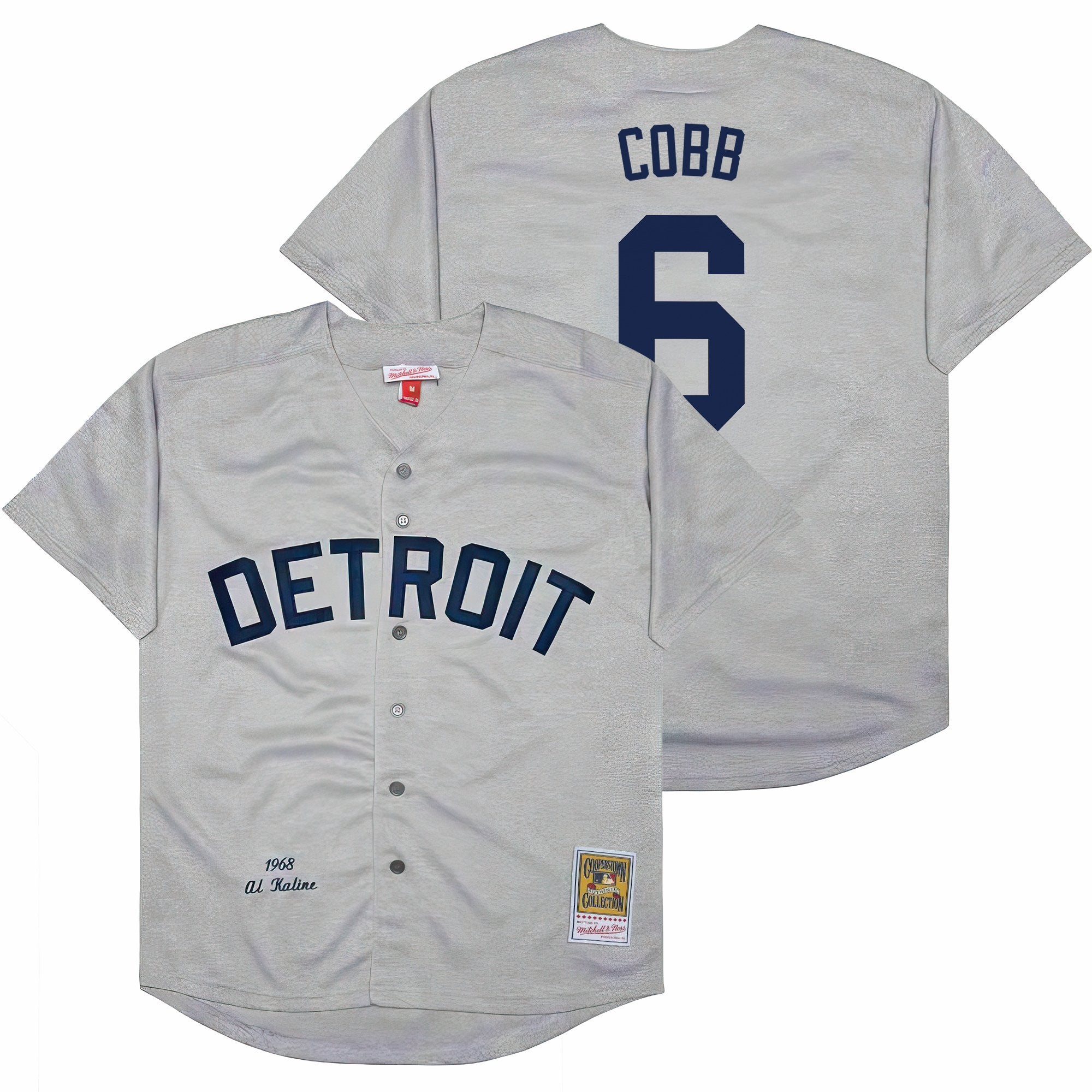 Men’s Detroit Throwback Jersey – Cooperstown Collection