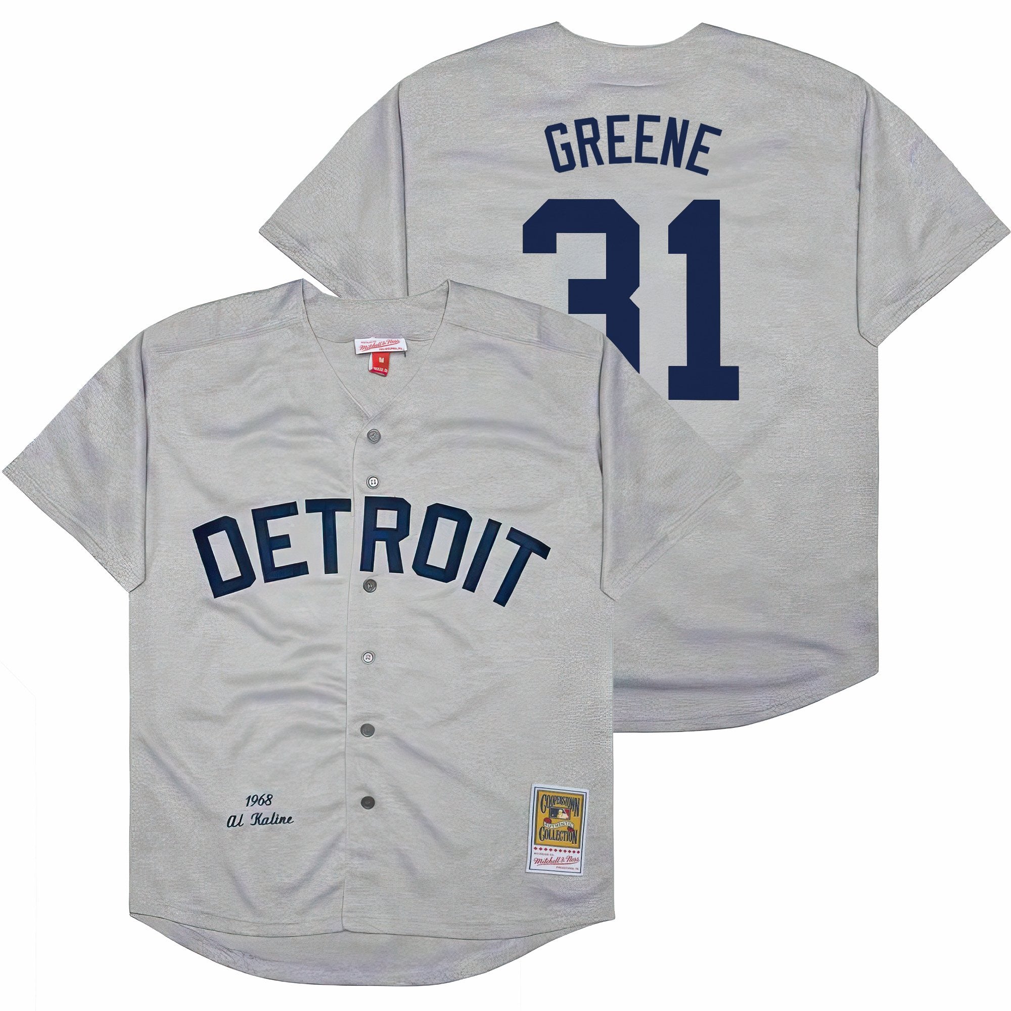 Men’s Detroit Throwback Jersey – Cooperstown Collection