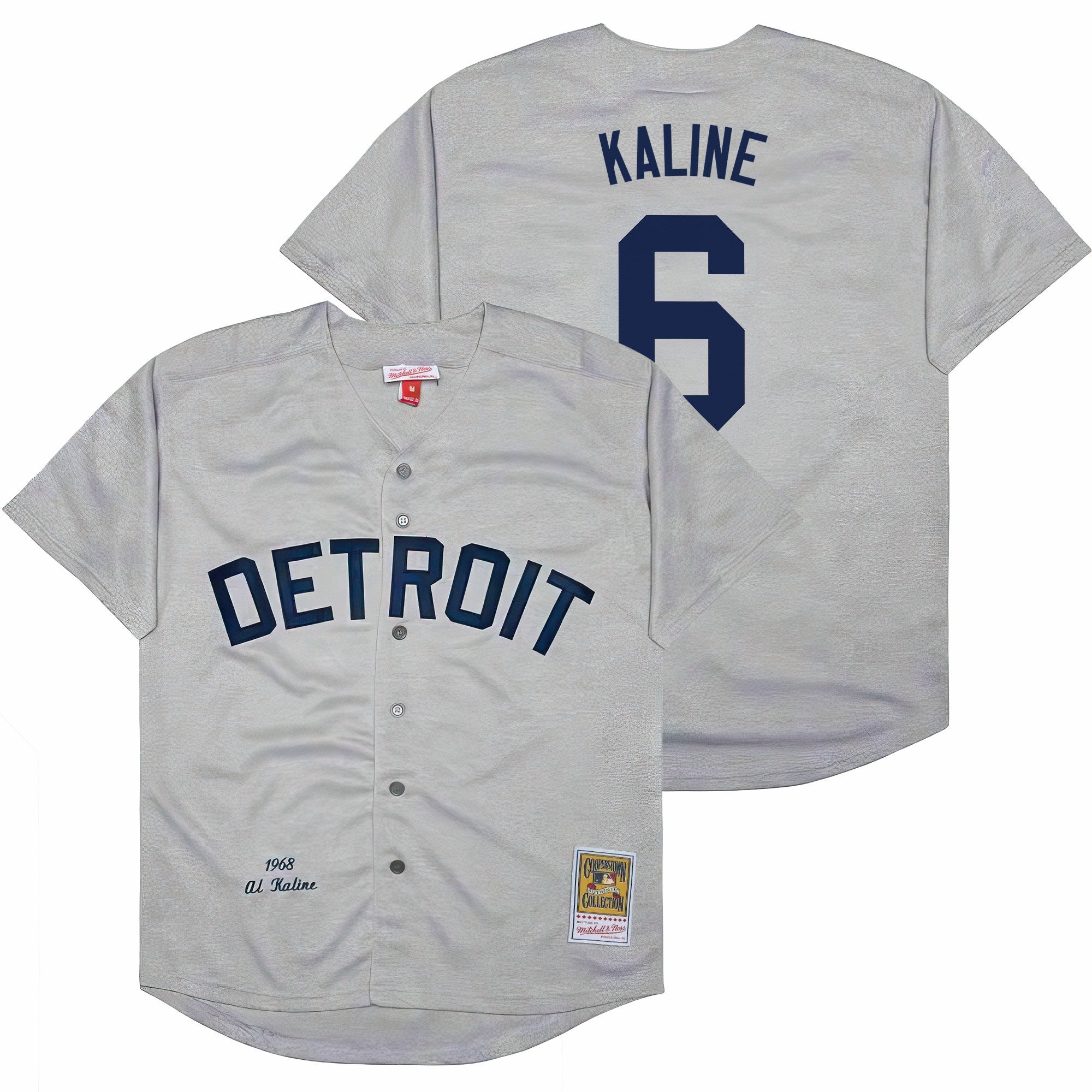 Men’s Detroit Throwback Jersey – Cooperstown Collection
