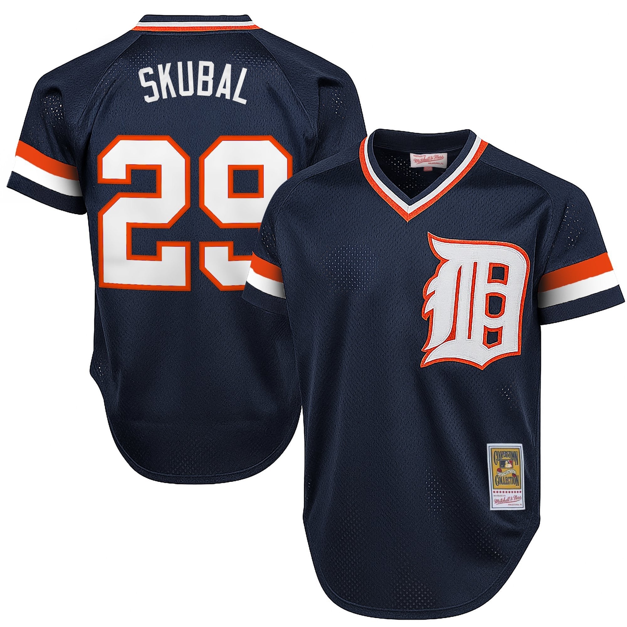 Men’s Detroit Throwback Jersey – Cooperstown Collection