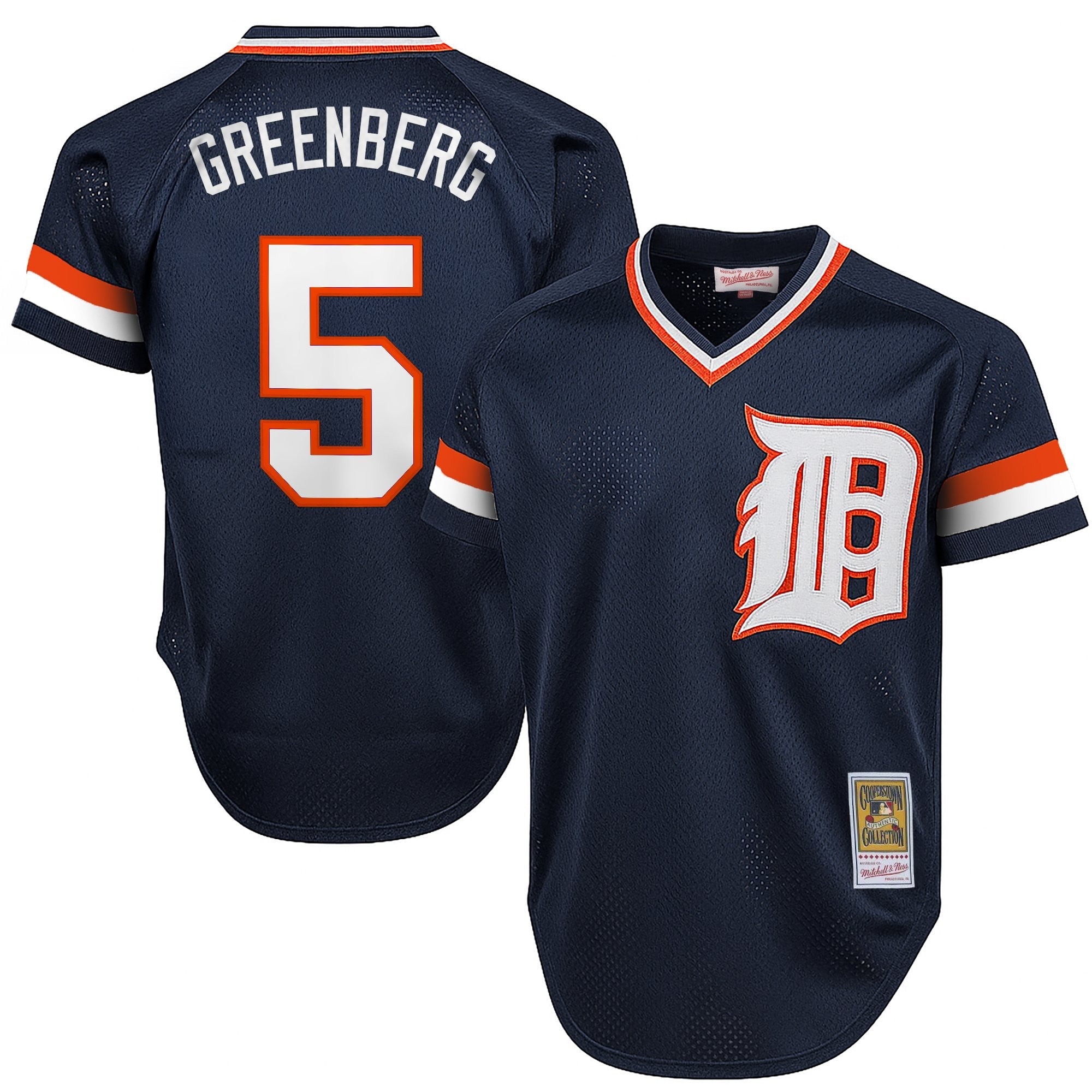 Men’s Detroit Throwback Jersey – Cooperstown Collection
