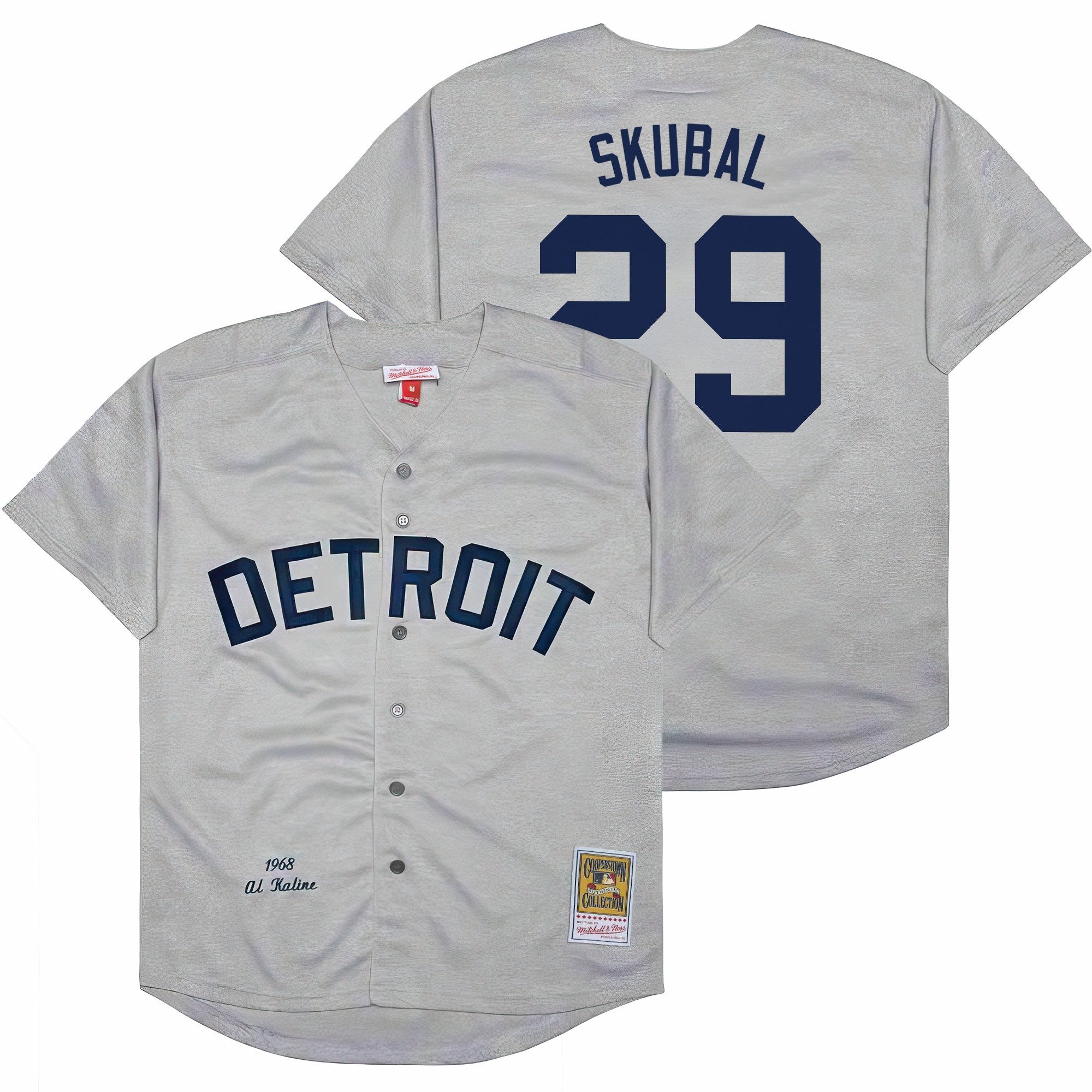 Men’s Detroit Throwback Jersey – Cooperstown Collection