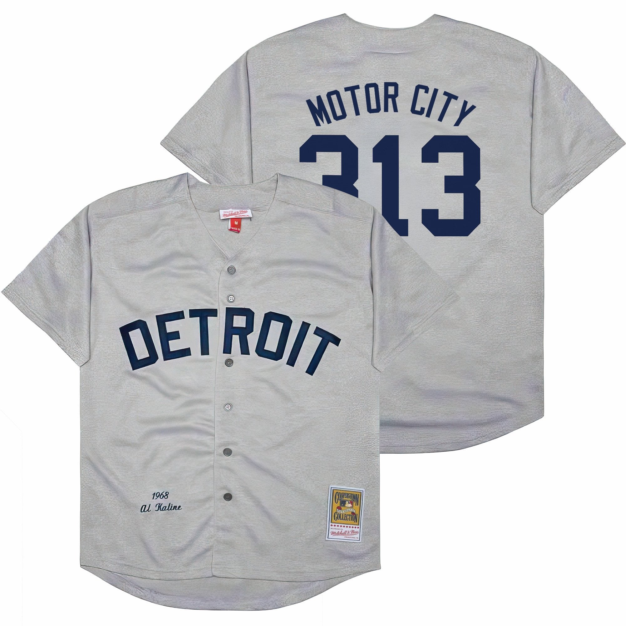 Men’s Detroit Throwback Jersey – Cooperstown Collection