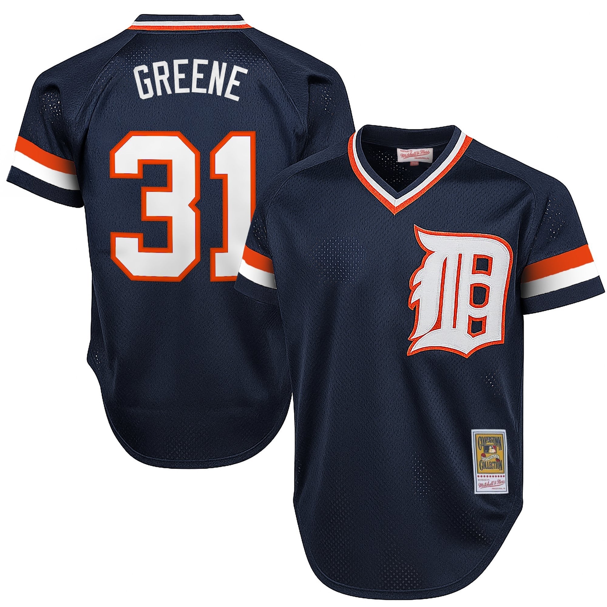 Men’s Detroit Throwback Jersey – Cooperstown Collection