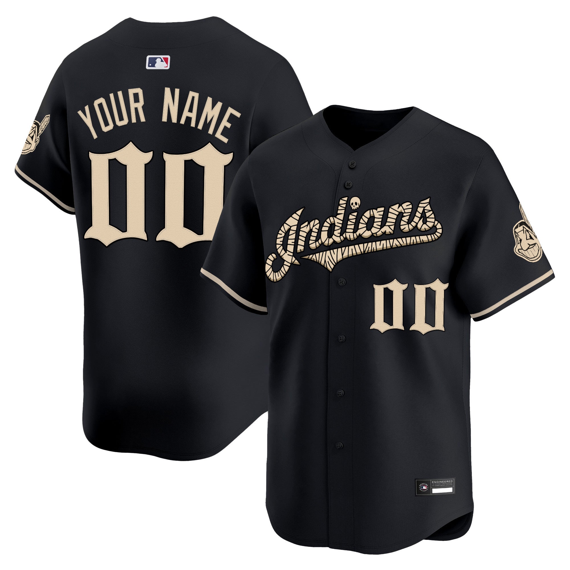 ‘Halloween Mummy Edition’ Vapor Premier Limited Custom Jersey – Stitched