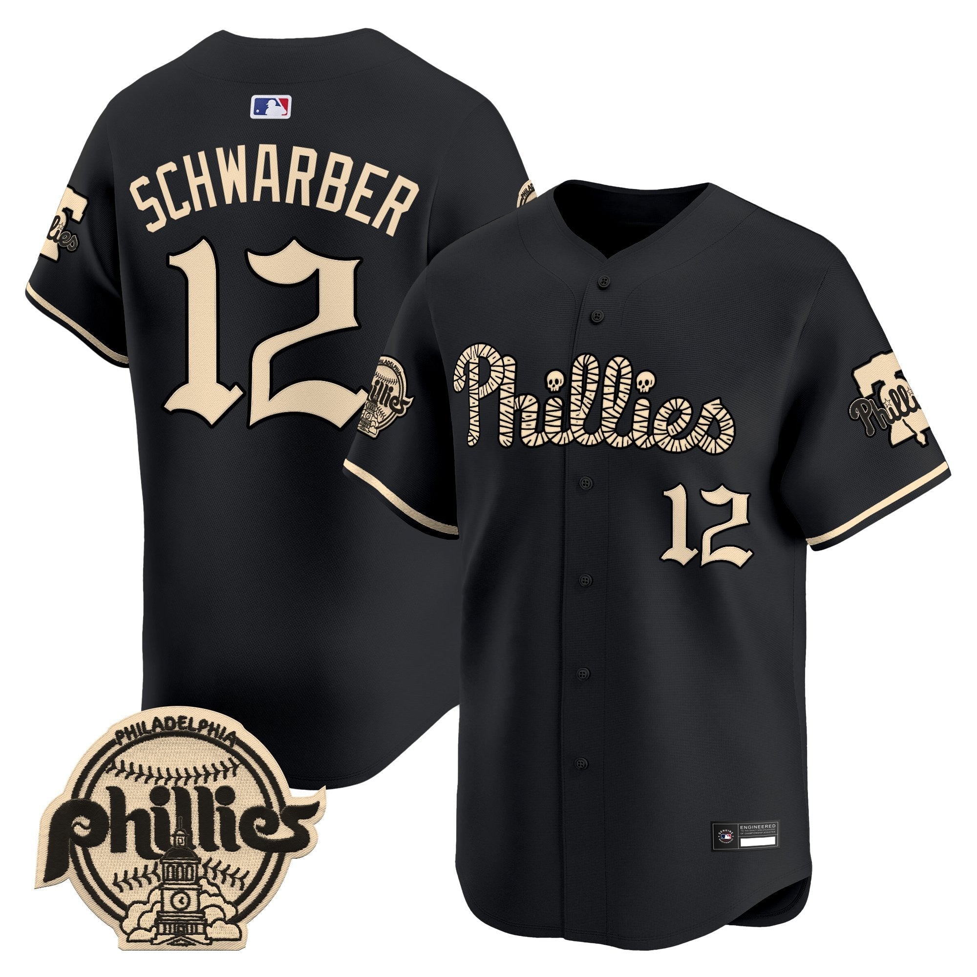 Philadelphia ‘Halloween Mummy Edition’ Premier Limited Jersey – Stitched