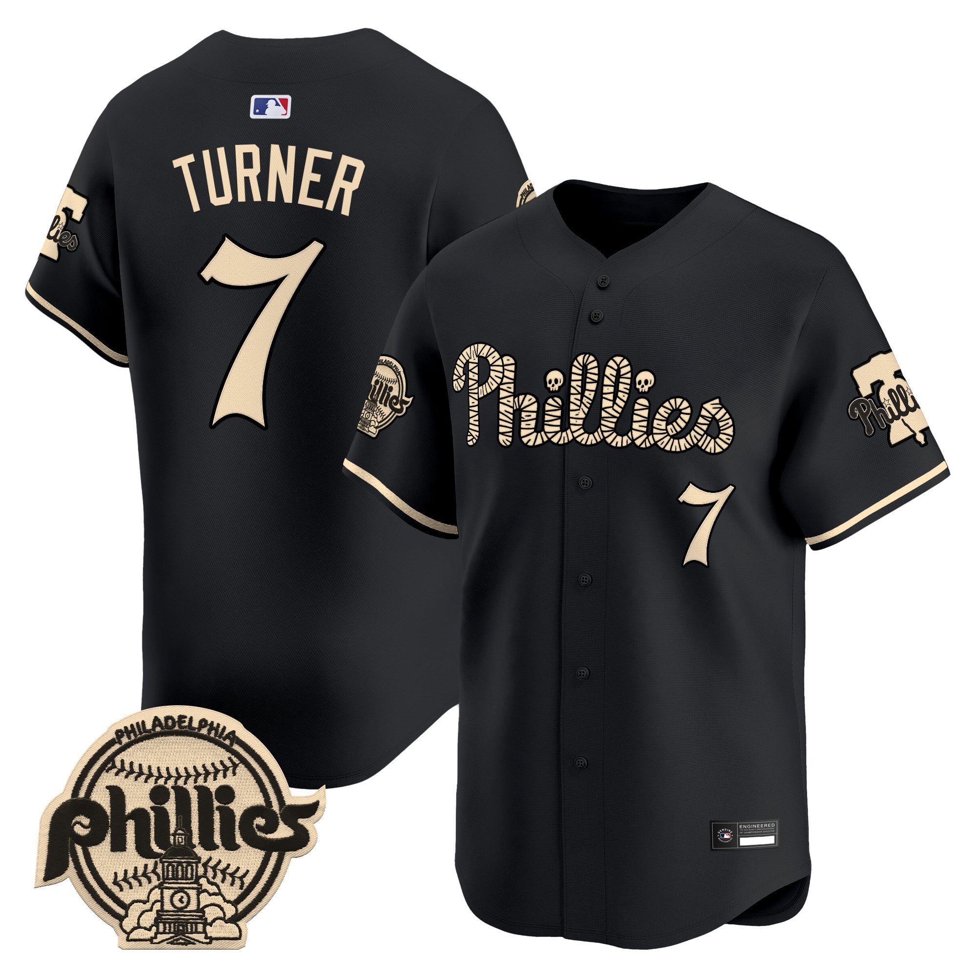 Philadelphia ‘Halloween Mummy Edition’ Premier Limited Jersey – Stitched