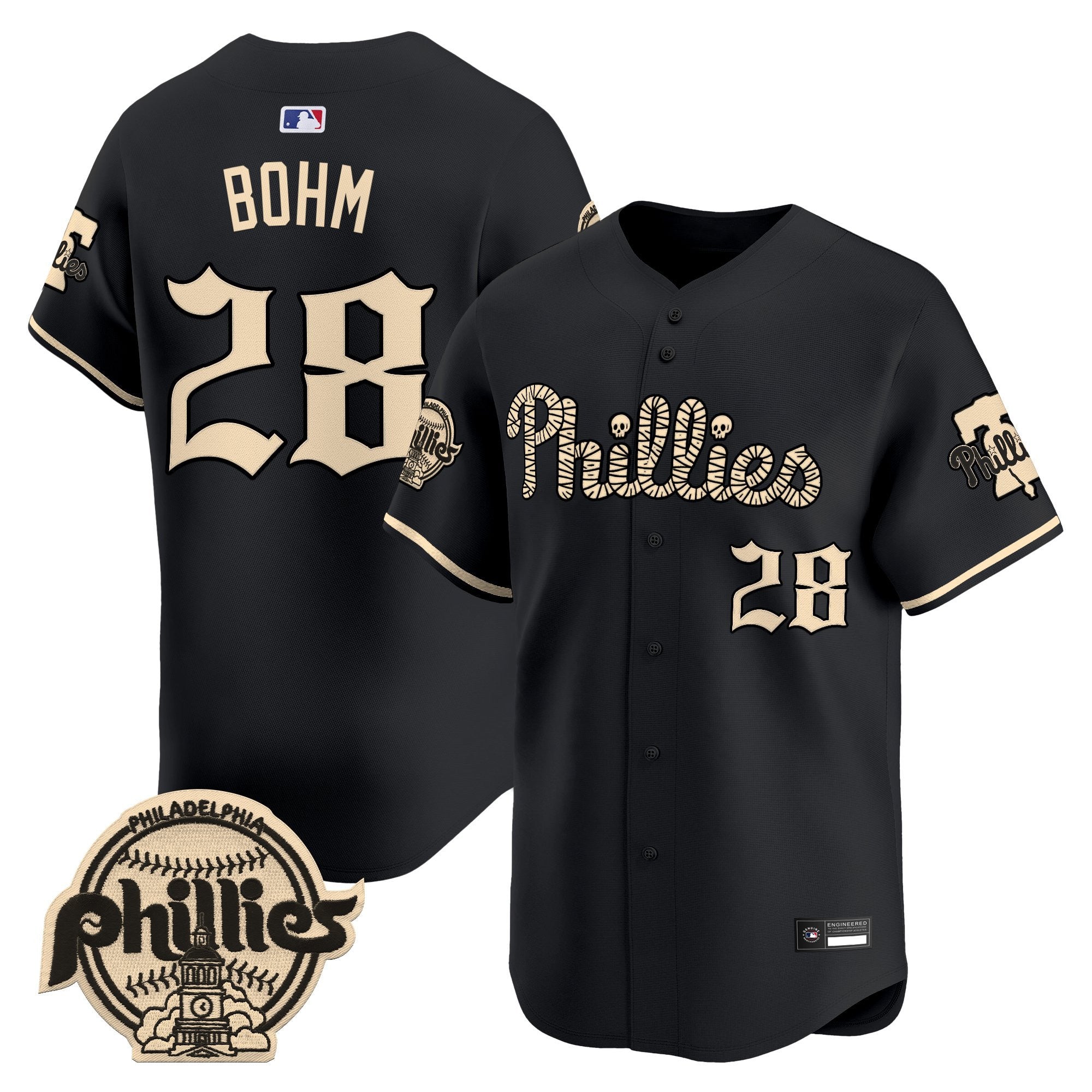 Philadelphia ‘Halloween Mummy Edition’ Premier Limited Jersey – Stitched