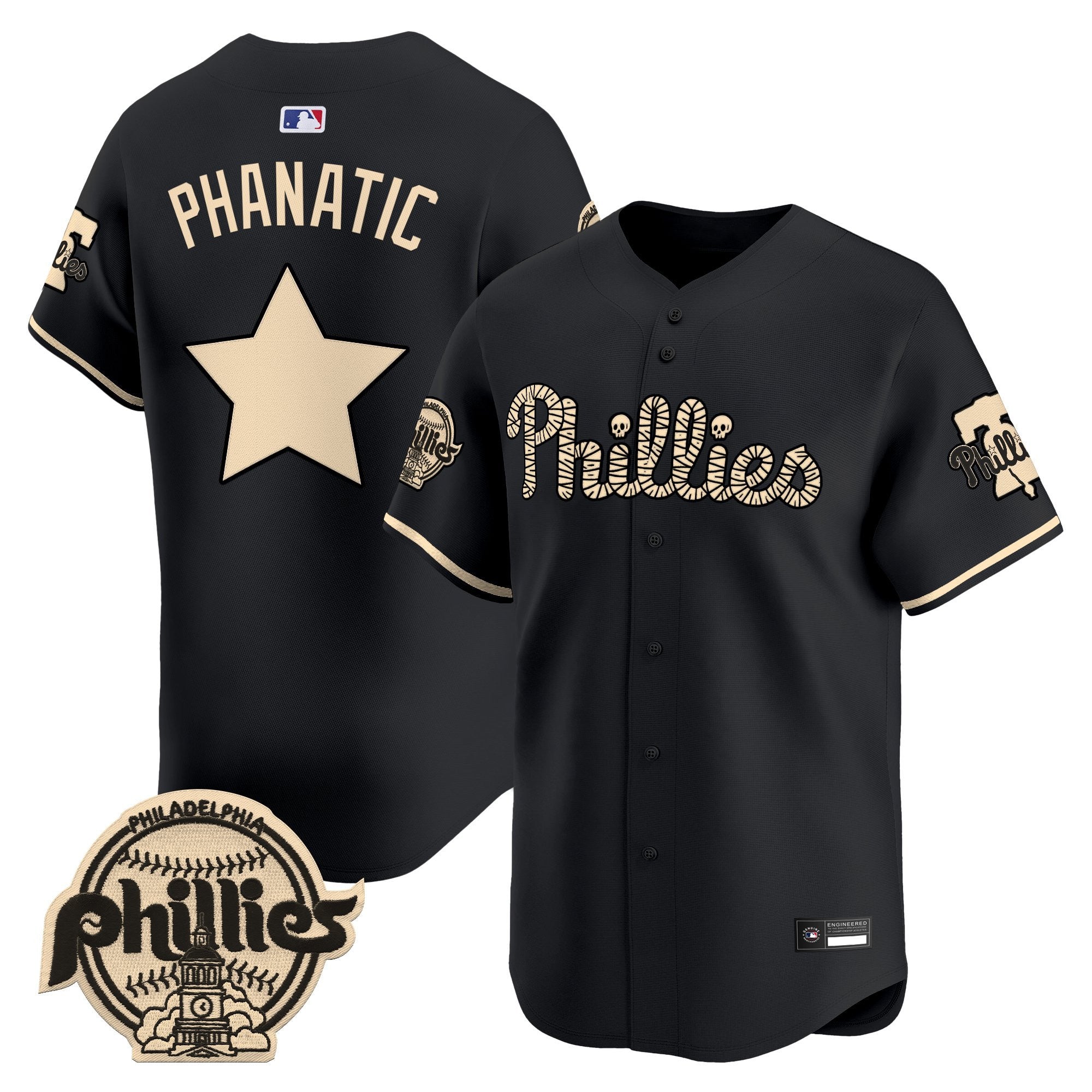 Philadelphia ‘Halloween Mummy Edition’ Premier Limited Jersey – Stitched