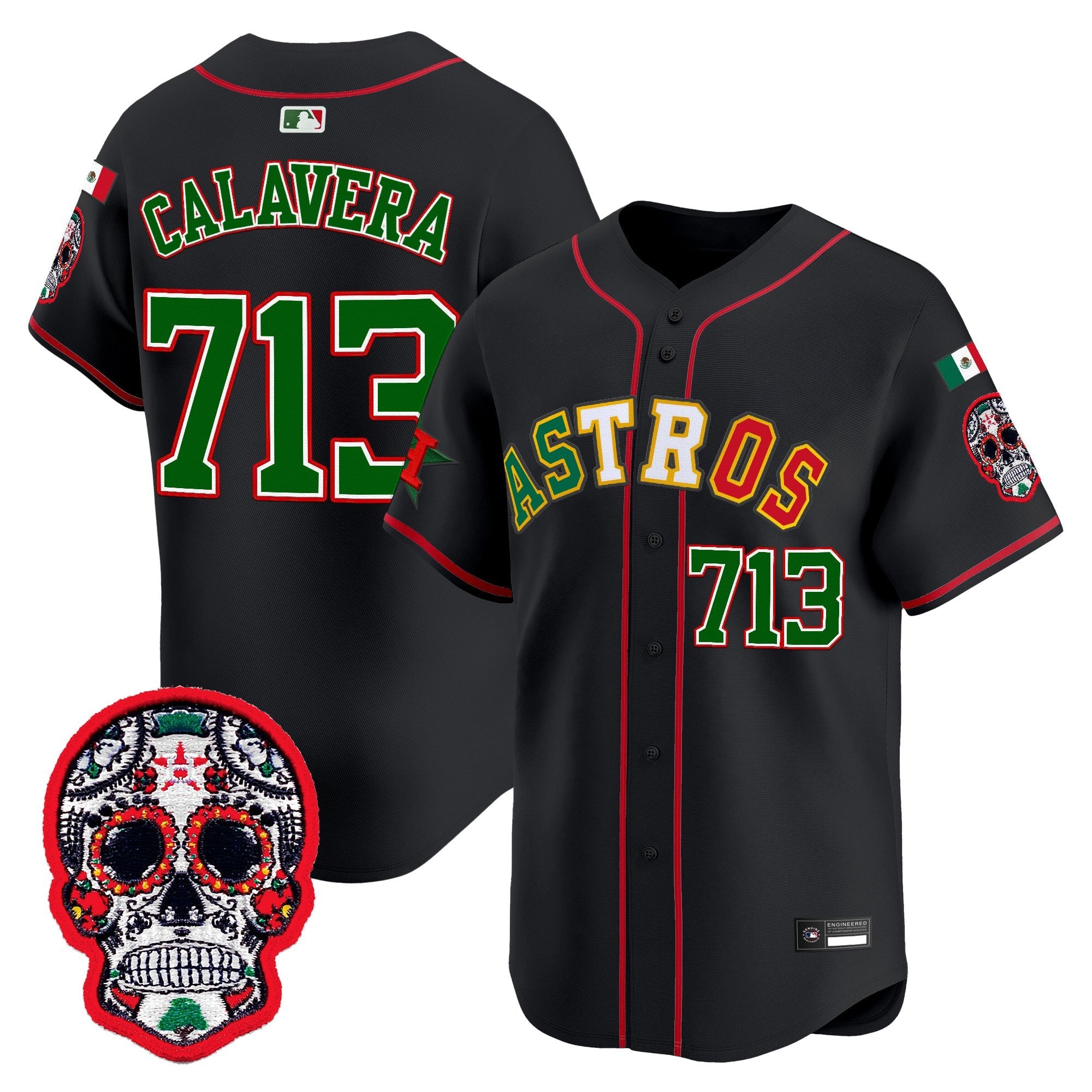 Men’s Mexico 2025 ‘Día de los Muertos Edition’ Vapor Premier Limited Jersey