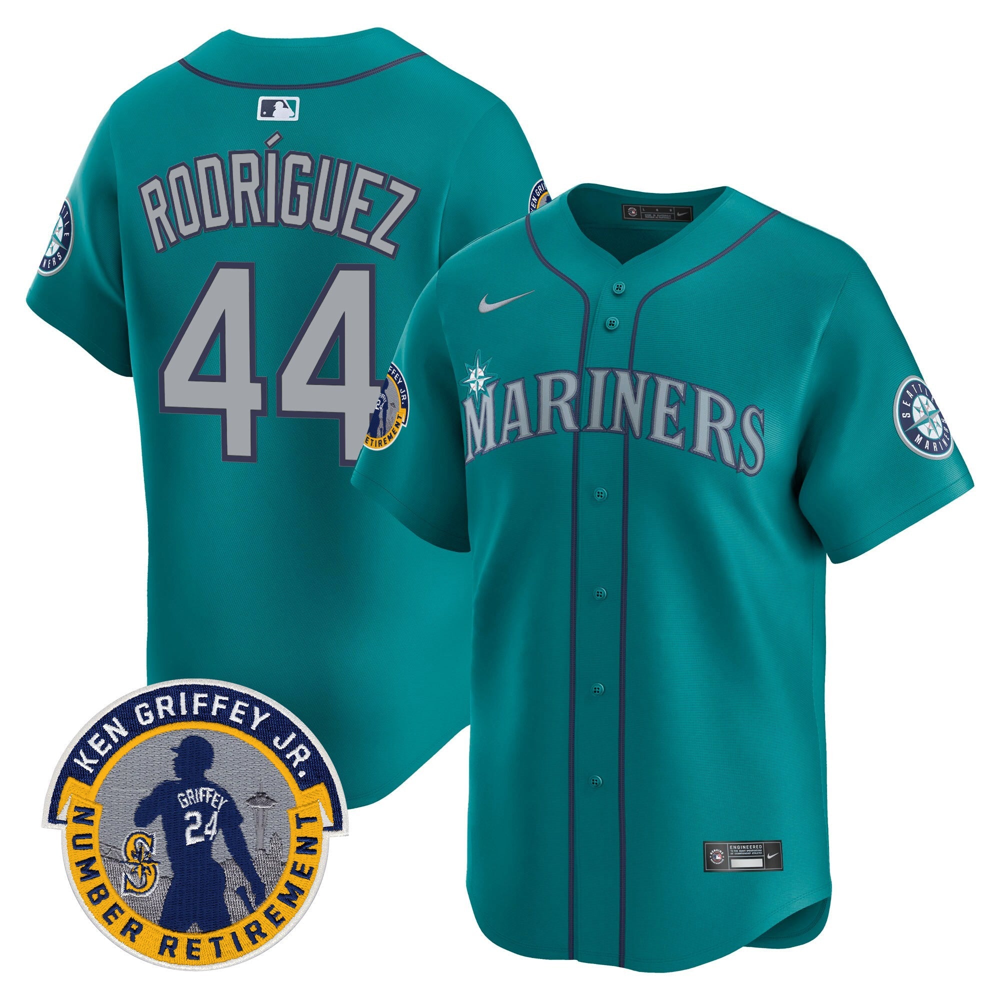 Men’s 2025 Ken Griffey Jr. Patch Vapor Premier Limited Jersey