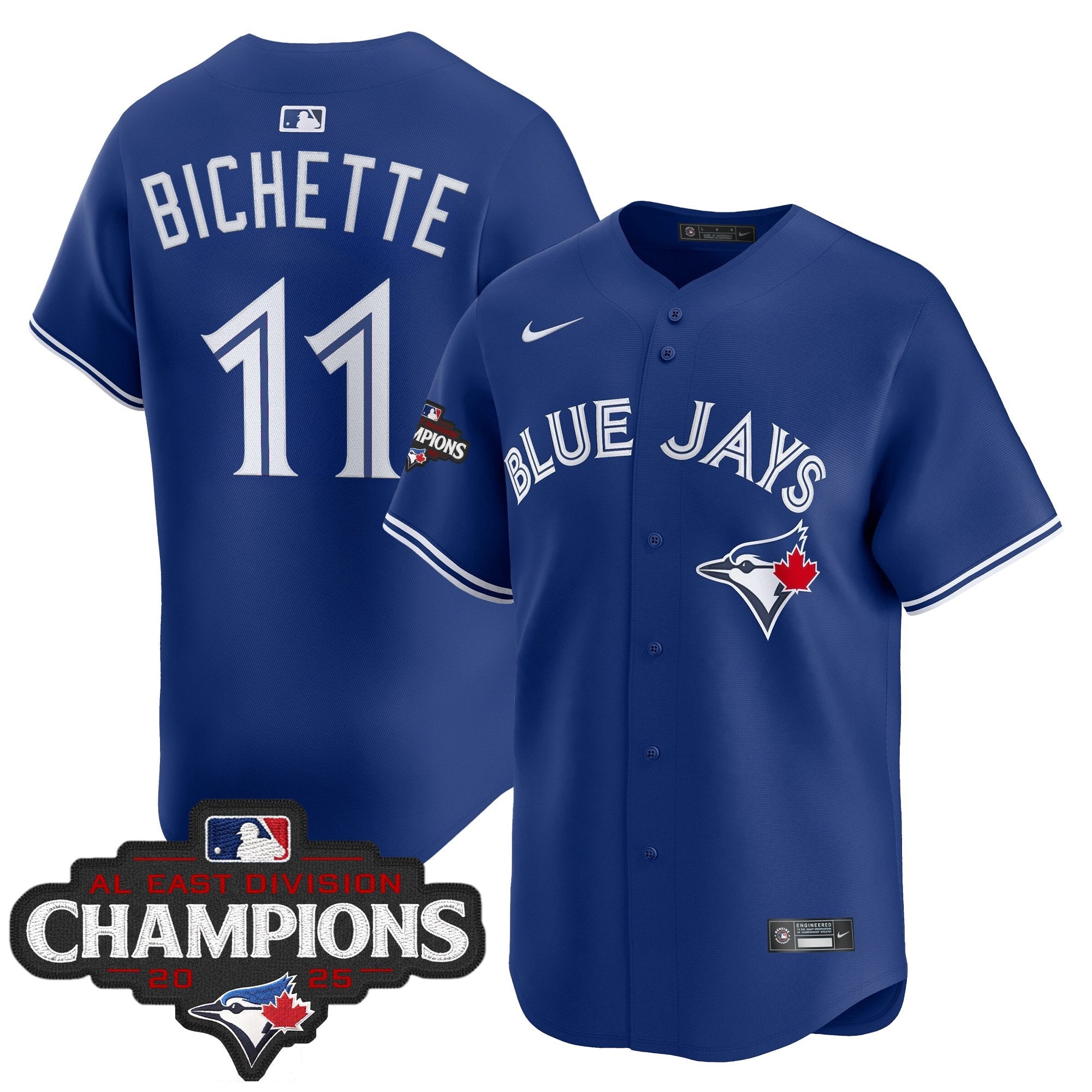 Men’s Toronto 2025 AL East Division Champions Vapor Premier Limited Jersey