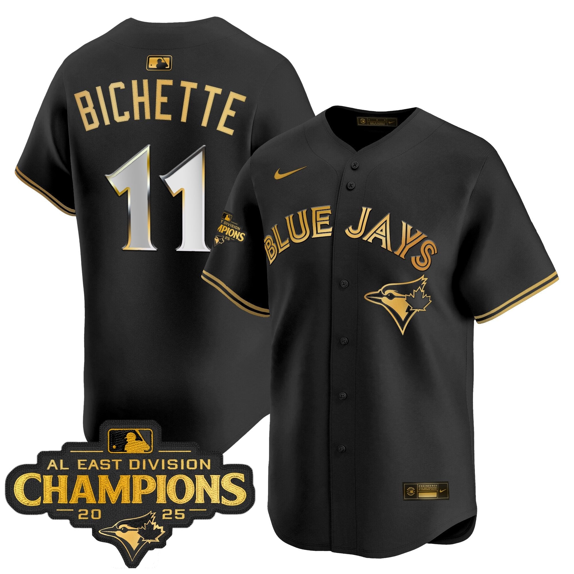 Men’s Toronto 2025 AL East Division Champions Vapor Premier Limited Jersey