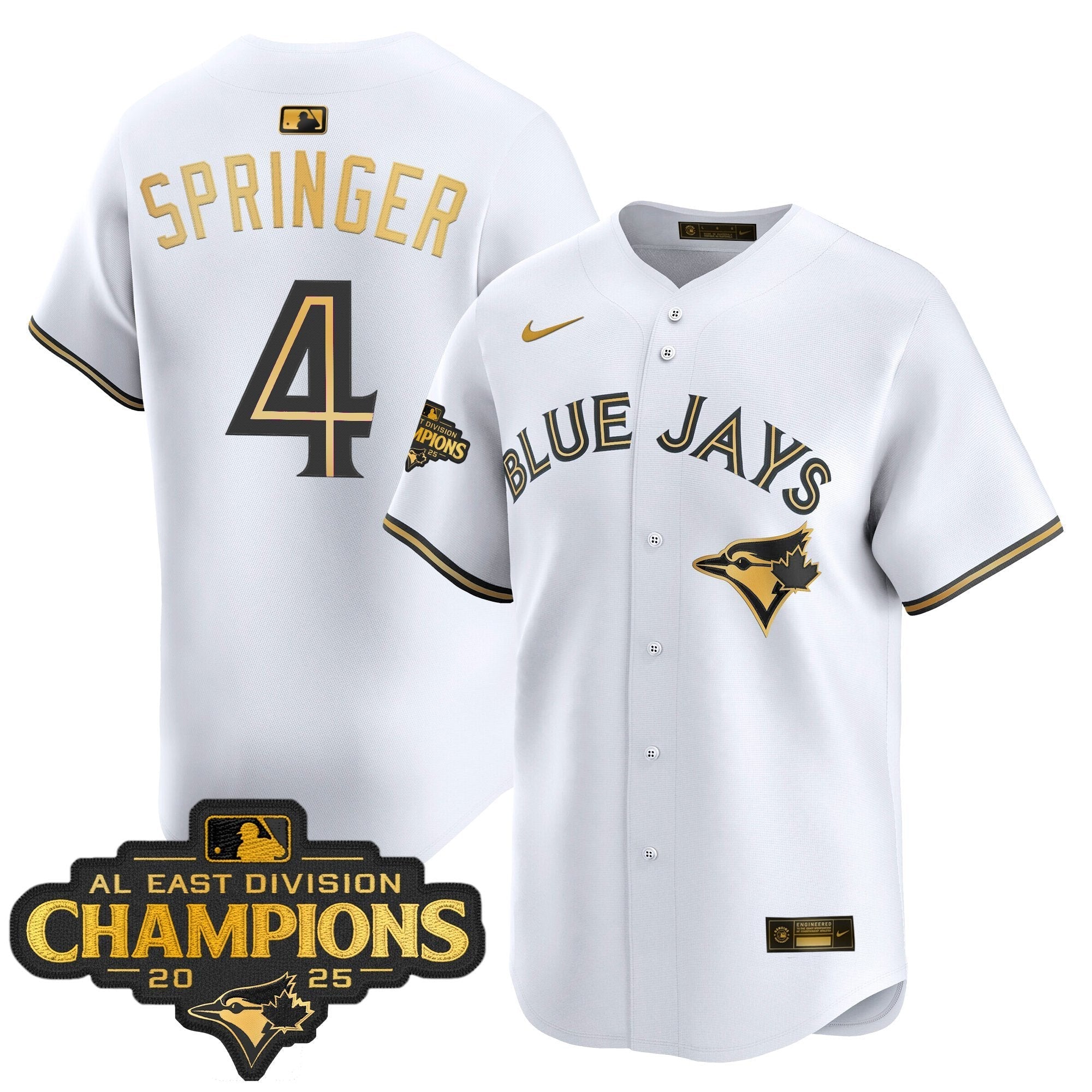 Men’s Toronto 2025 AL East Division Champions Vapor Premier Limited Jersey