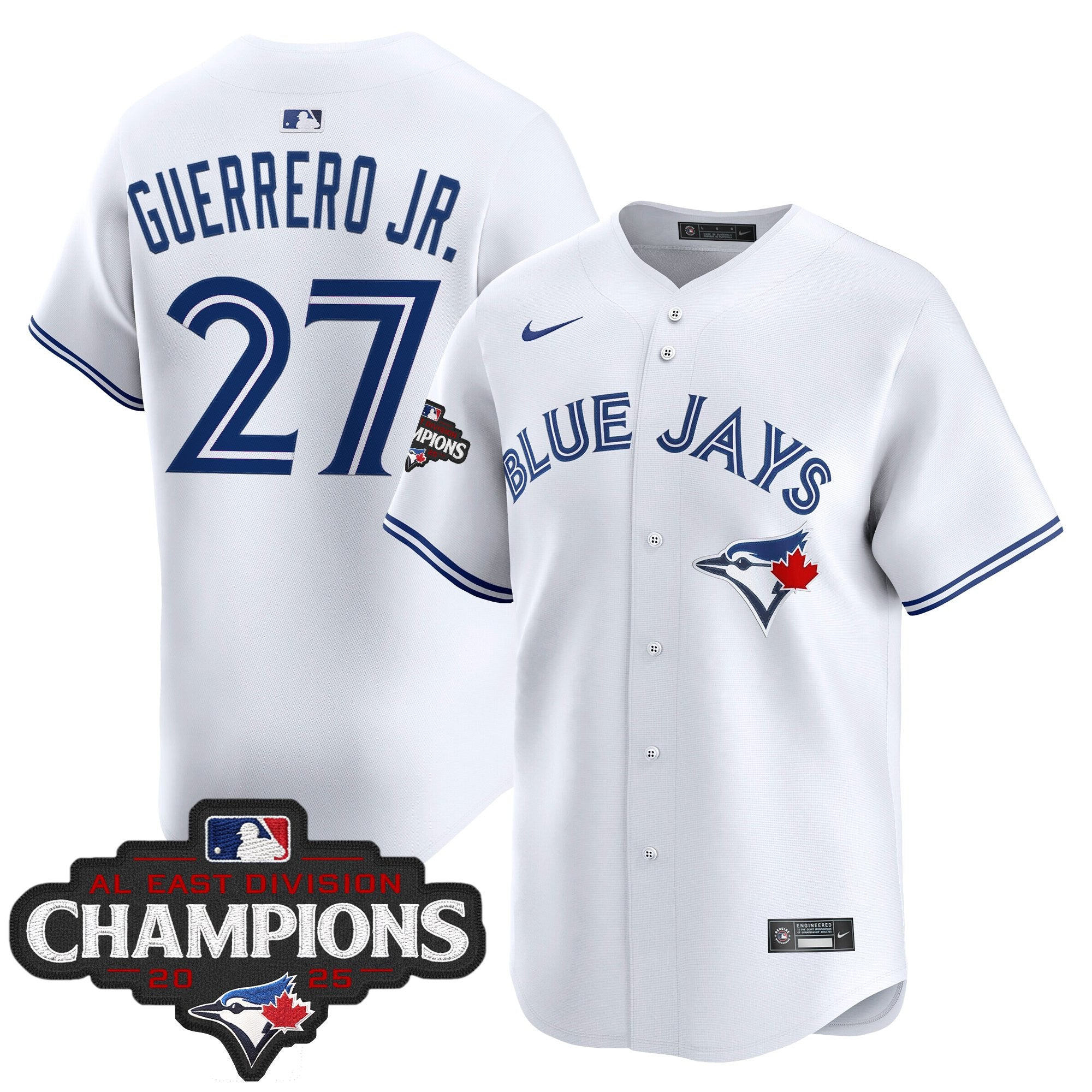 Men’s Toronto 2025 AL East Division Champions Vapor Premier Limited Jersey