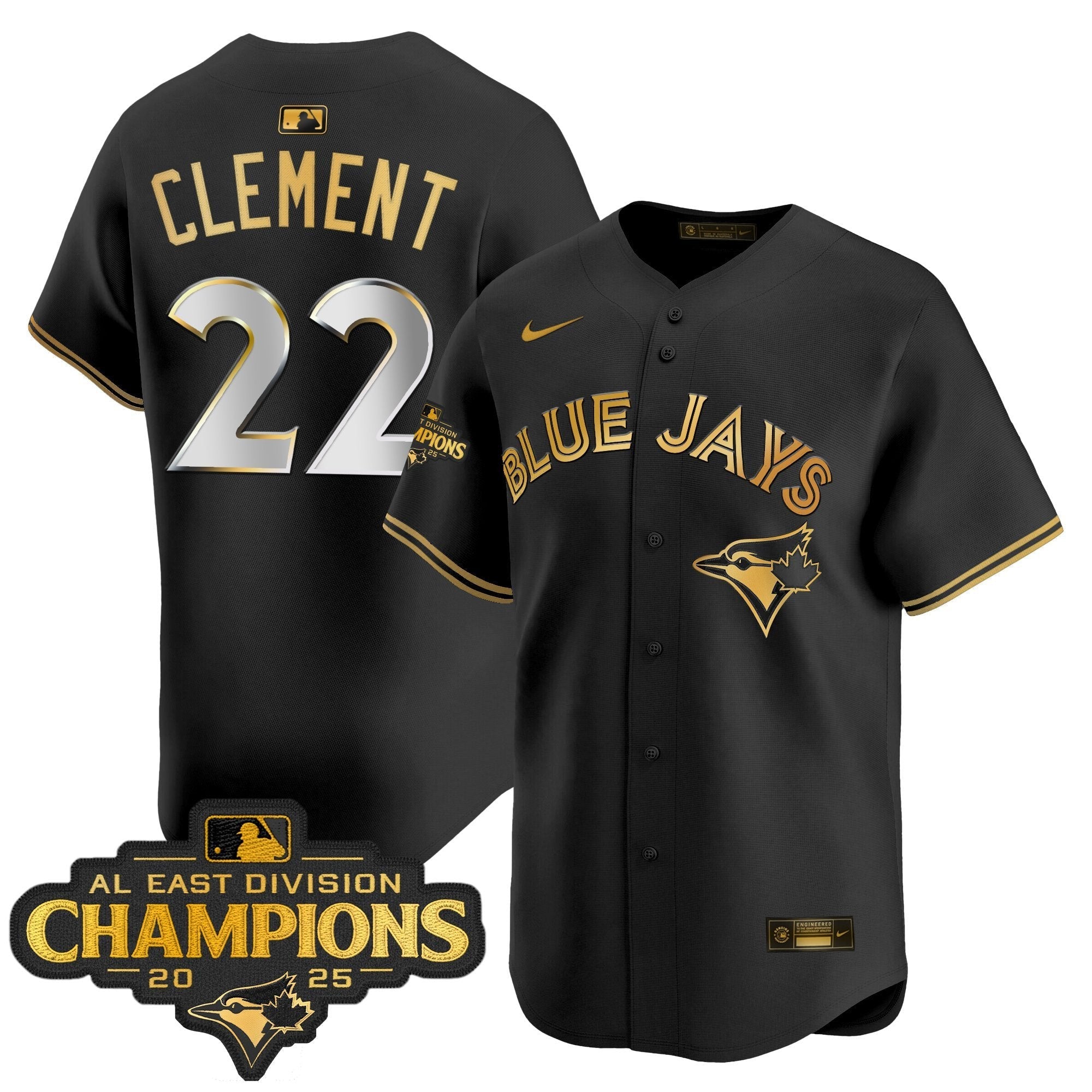 Men’s Toronto 2025 AL East Division Champions Vapor Premier Limited Jersey