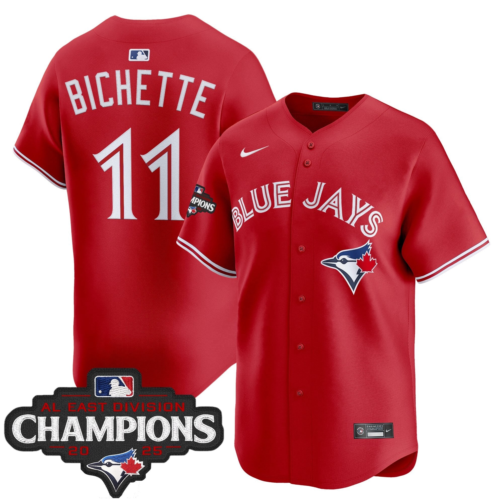Men’s Toronto 2025 AL East Division Champions Vapor Premier Limited Jersey