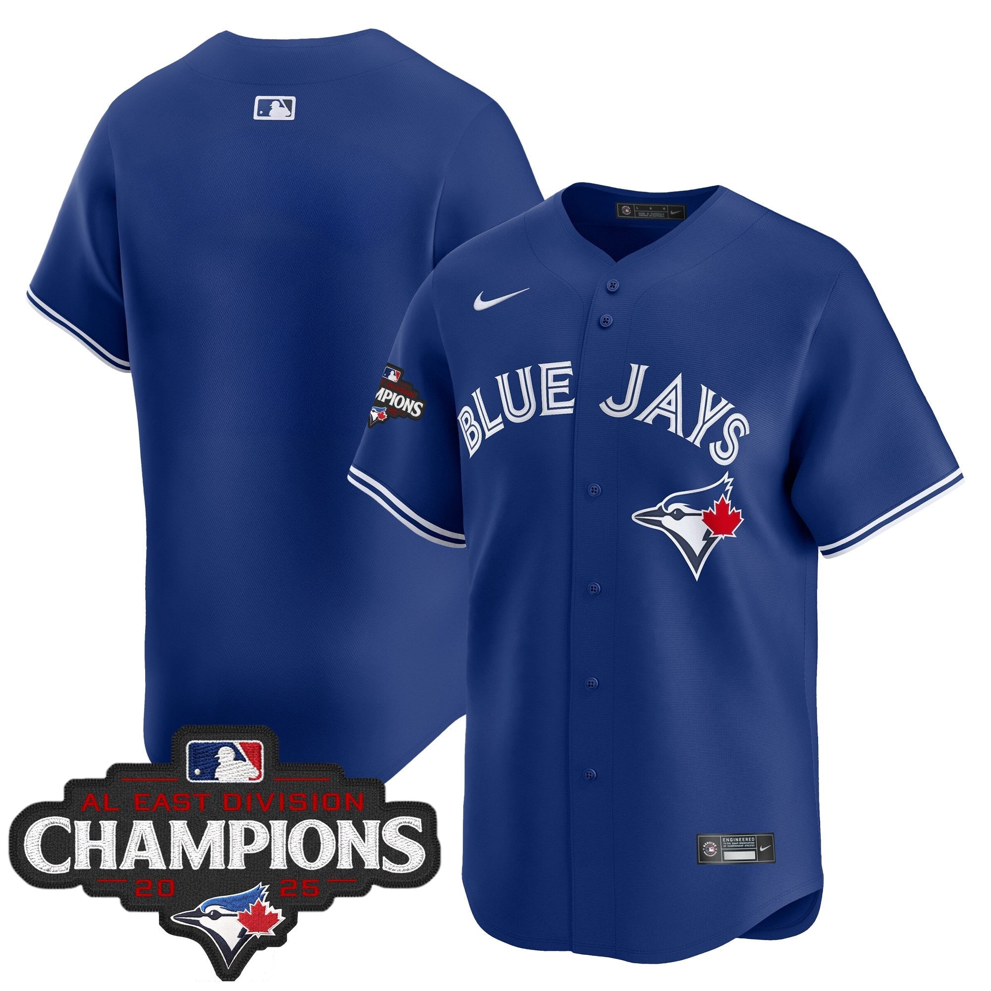 Men’s Toronto 2025 AL East Division Champions Vapor Premier Limited Jersey