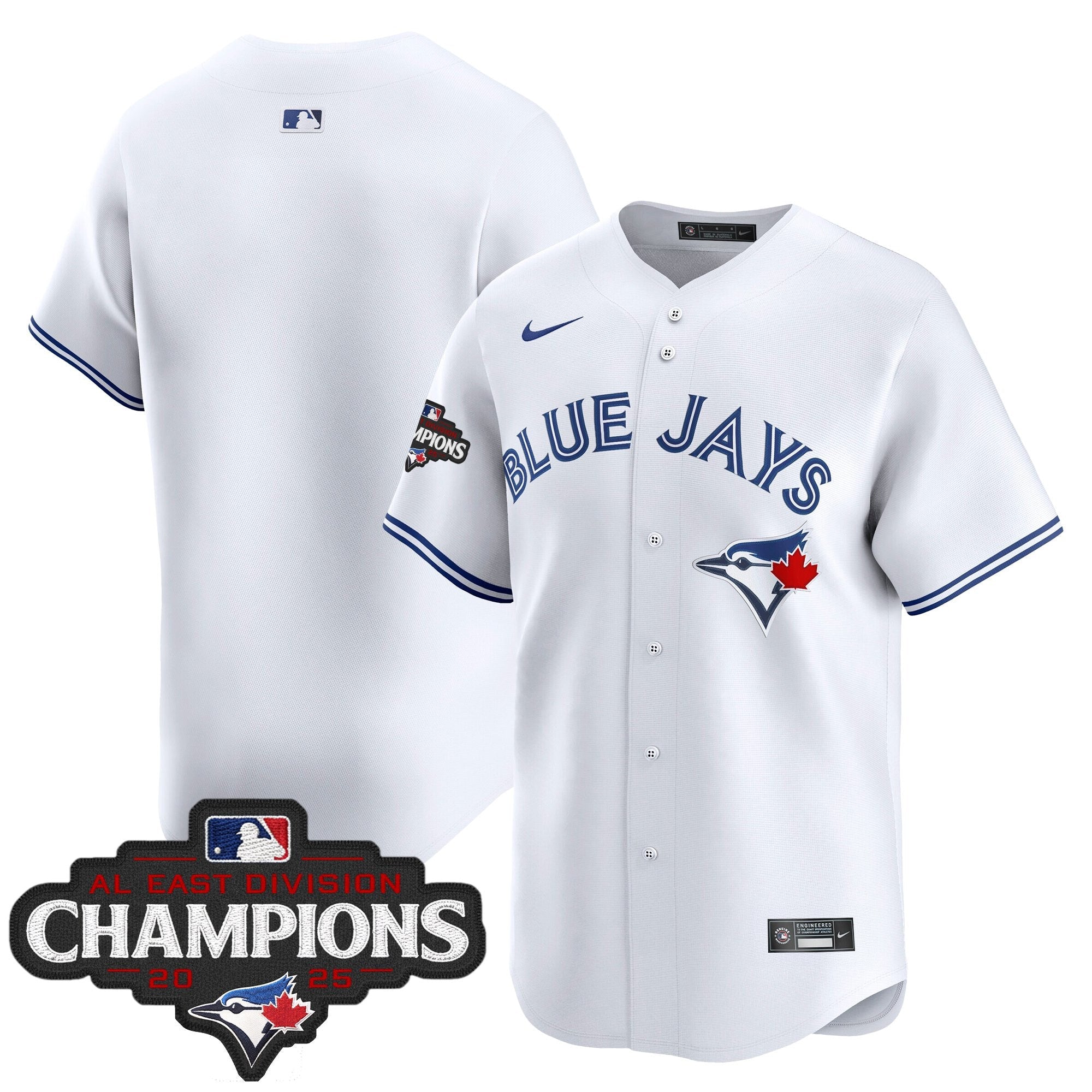 Men’s Toronto 2025 AL East Division Champions Vapor Premier Limited Jersey