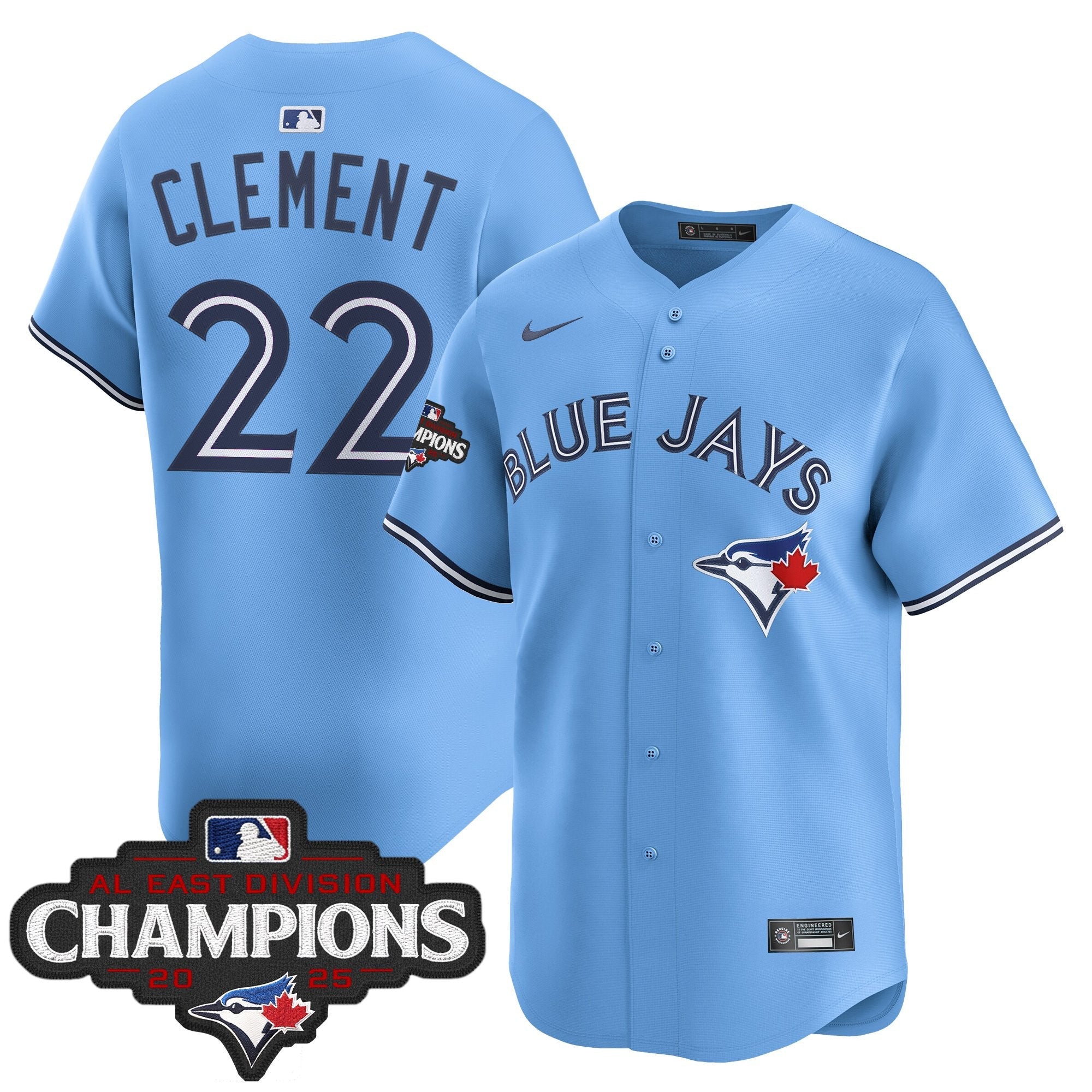 Men’s Toronto 2025 AL East Division Champions Vapor Premier Limited Jersey