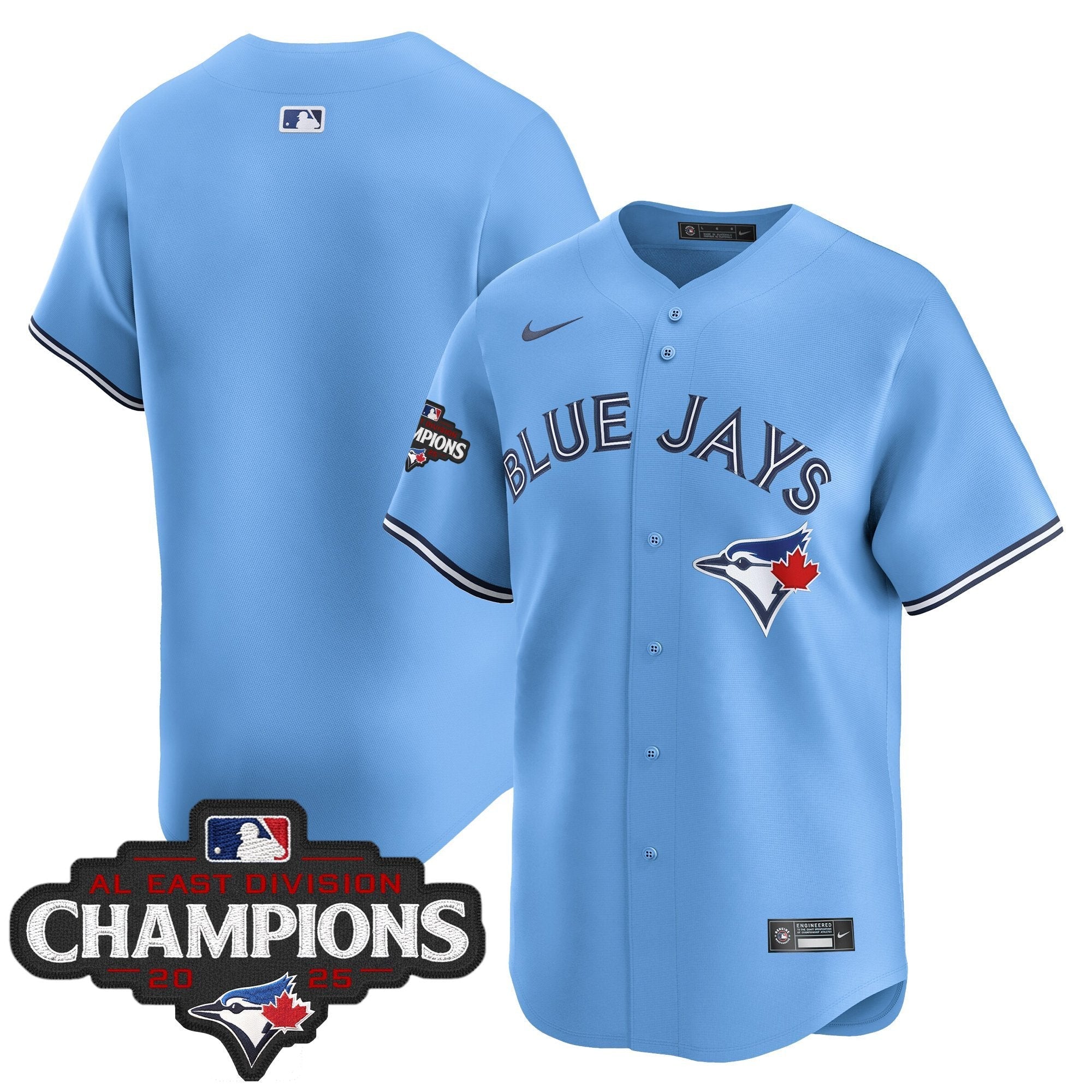 Men’s Toronto 2025 AL East Division Champions Vapor Premier Limited Jersey