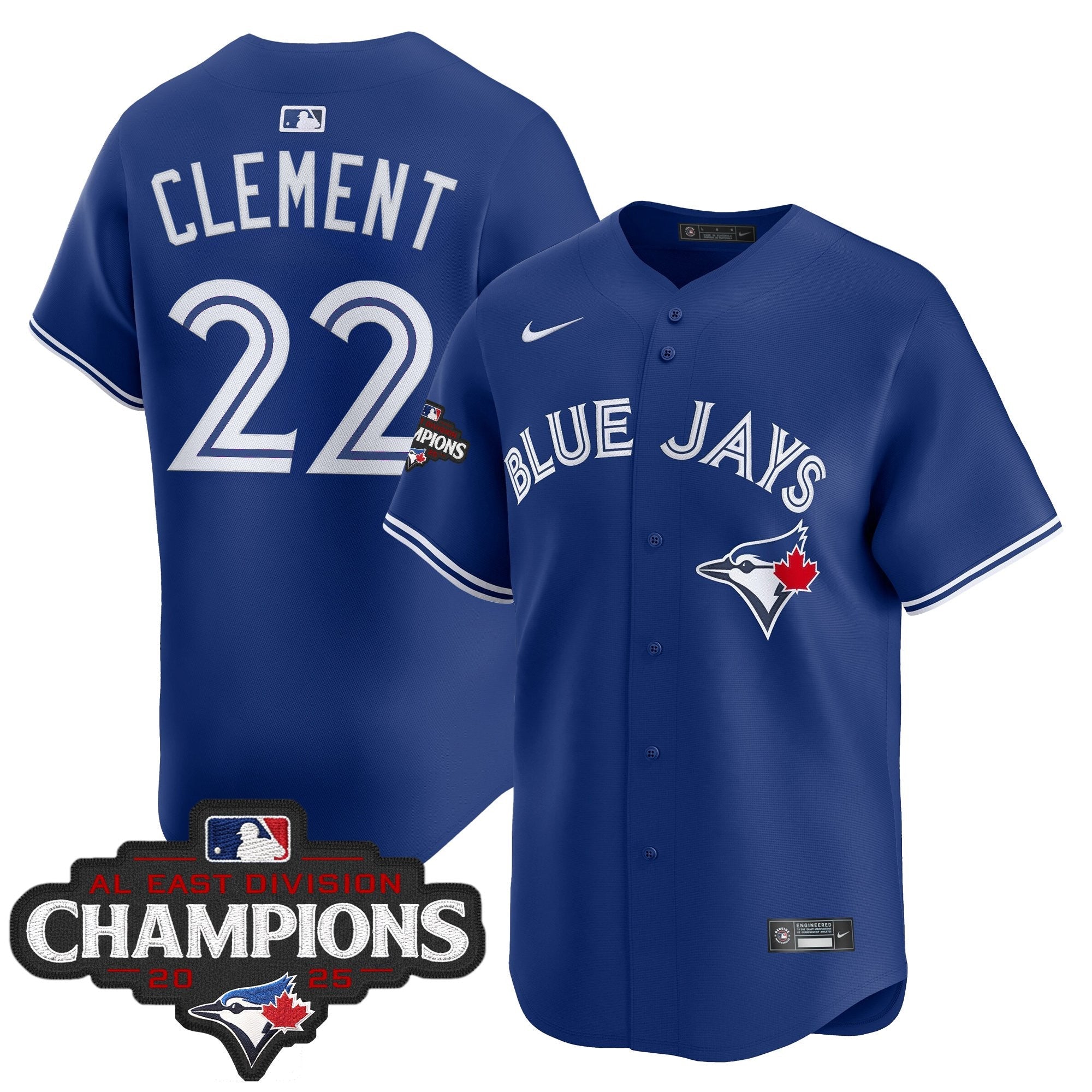 Men’s Toronto 2025 AL East Division Champions Vapor Premier Limited Jersey