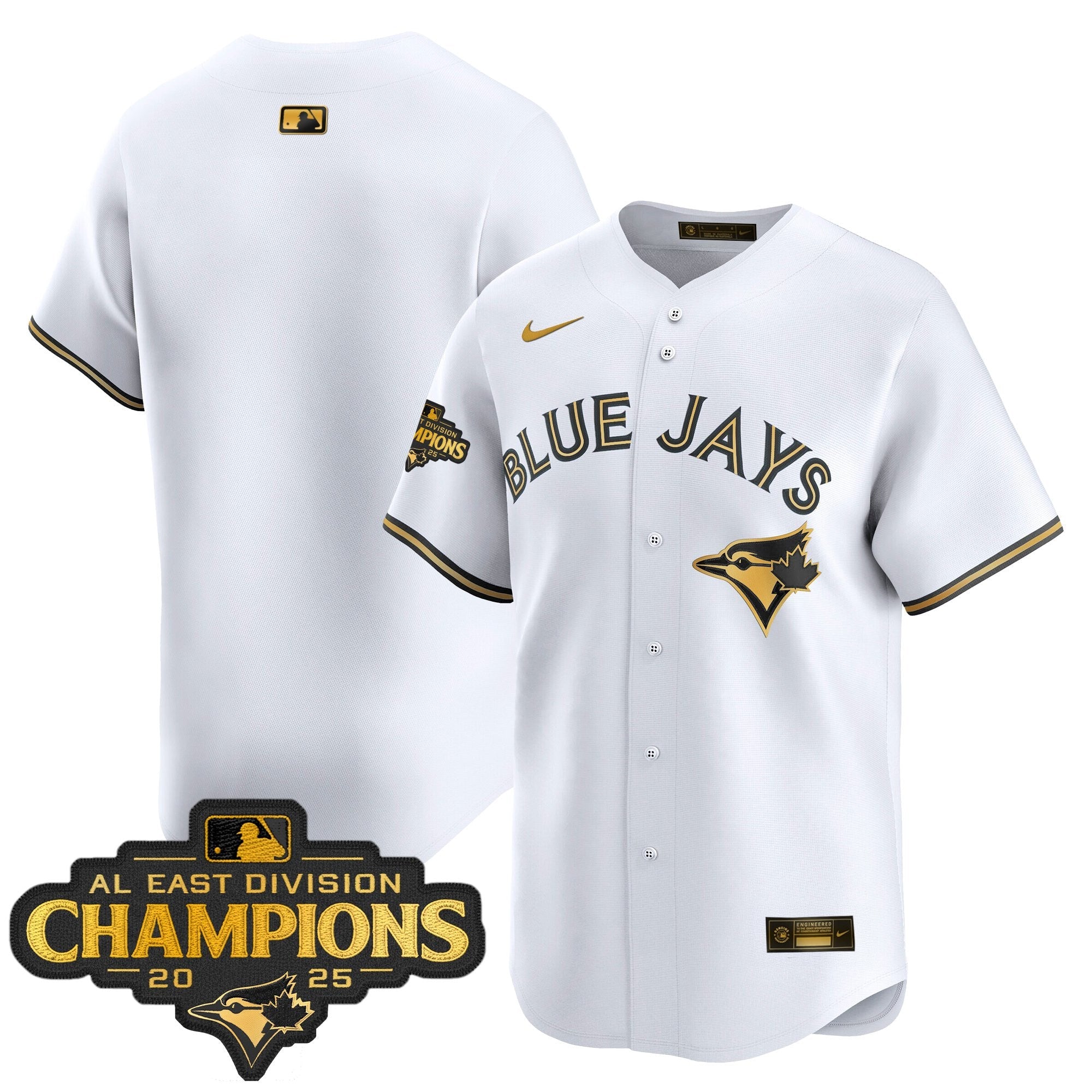 Men’s Toronto 2025 AL East Division Champions Vapor Premier Limited Jersey
