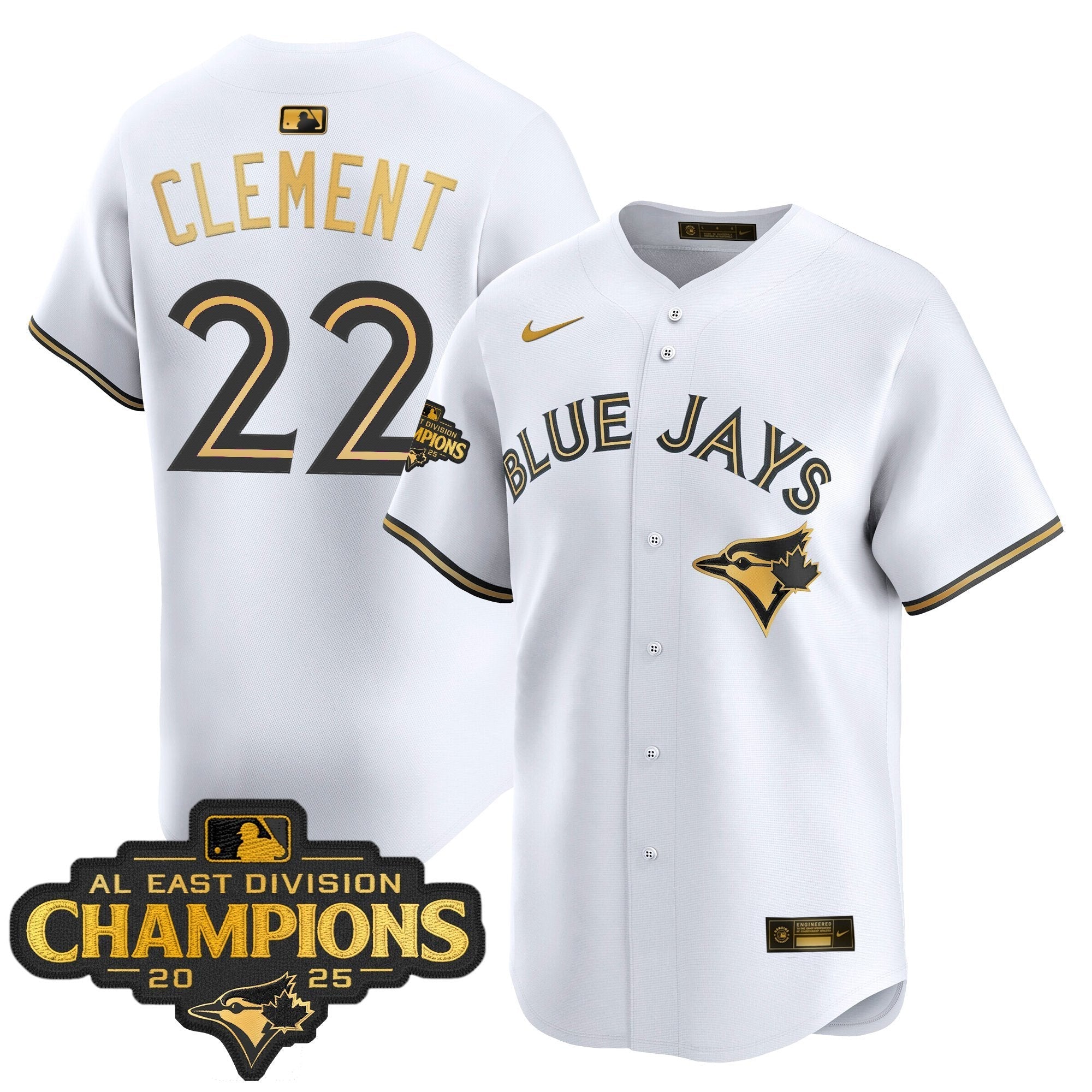 Men’s Toronto 2025 AL East Division Champions Vapor Premier Limited Jersey