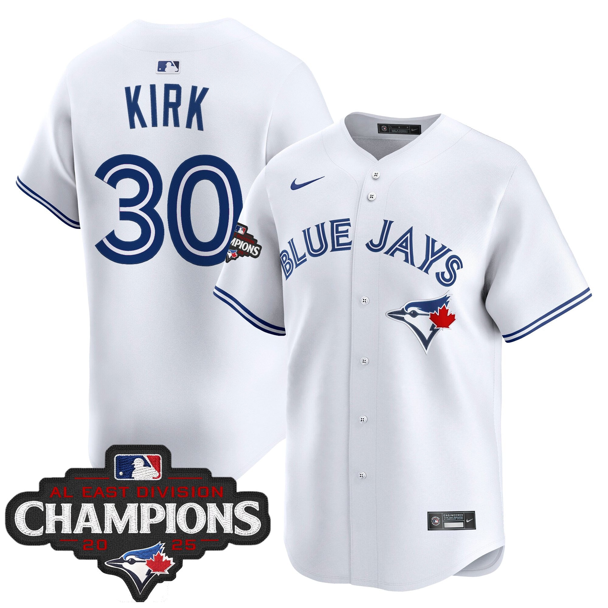 Men’s Toronto 2025 AL East Division Champions Vapor Premier Limited Jersey
