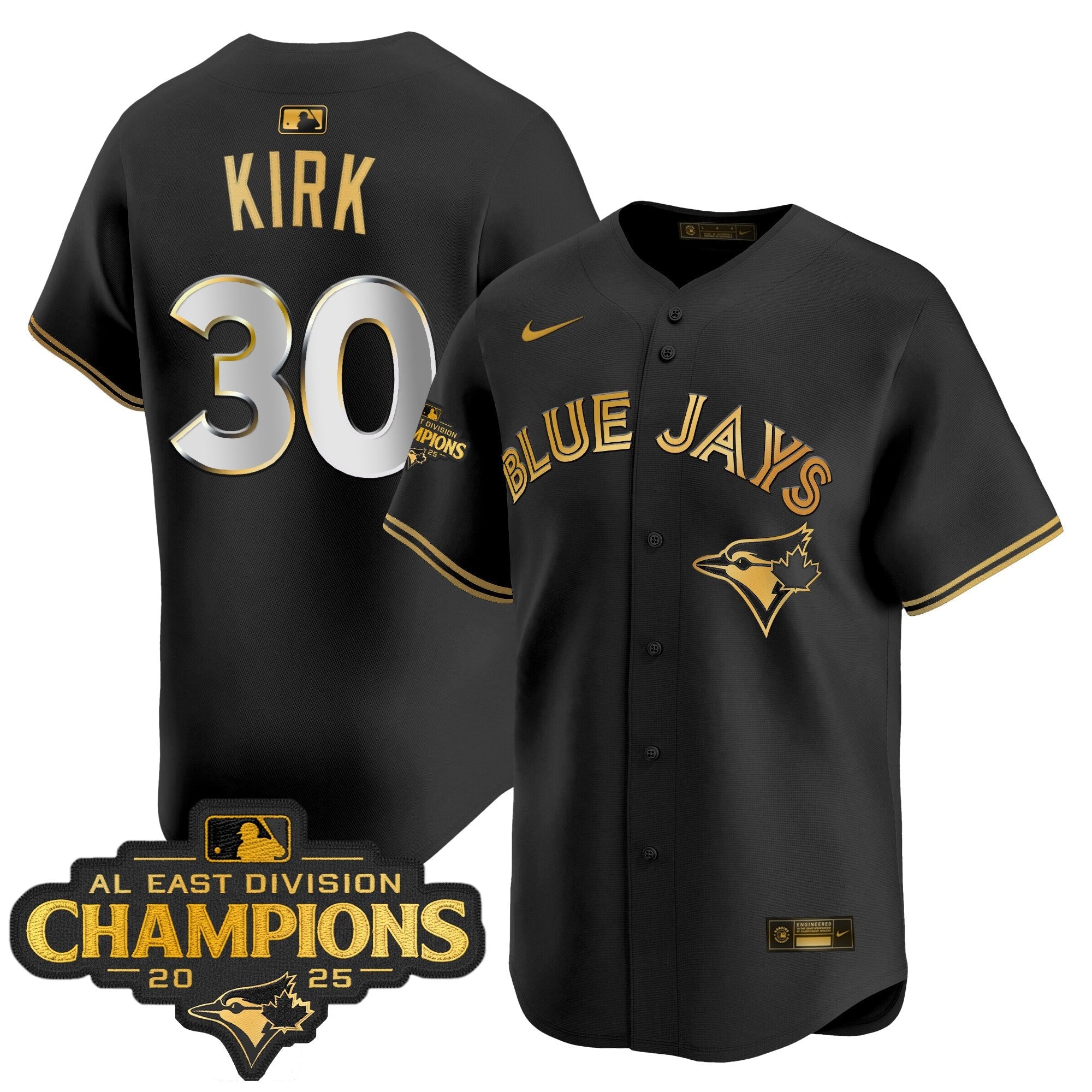 Men’s Toronto 2025 AL East Division Champions Vapor Premier Limited Jersey