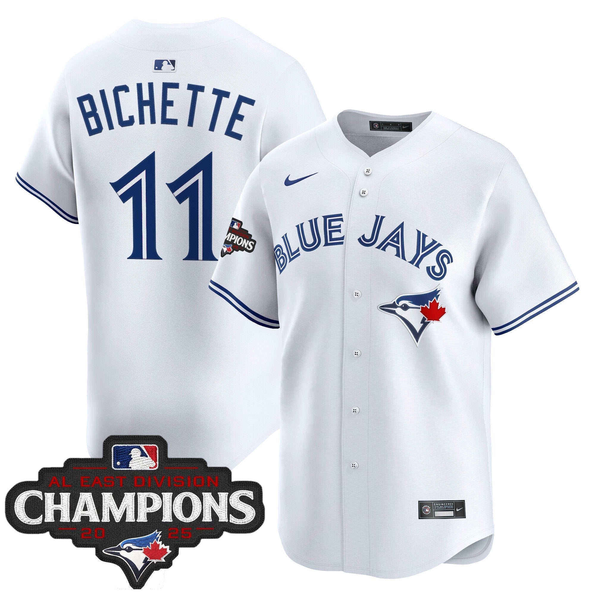 Men’s Toronto 2025 AL East Division Champions Vapor Premier Limited Jersey