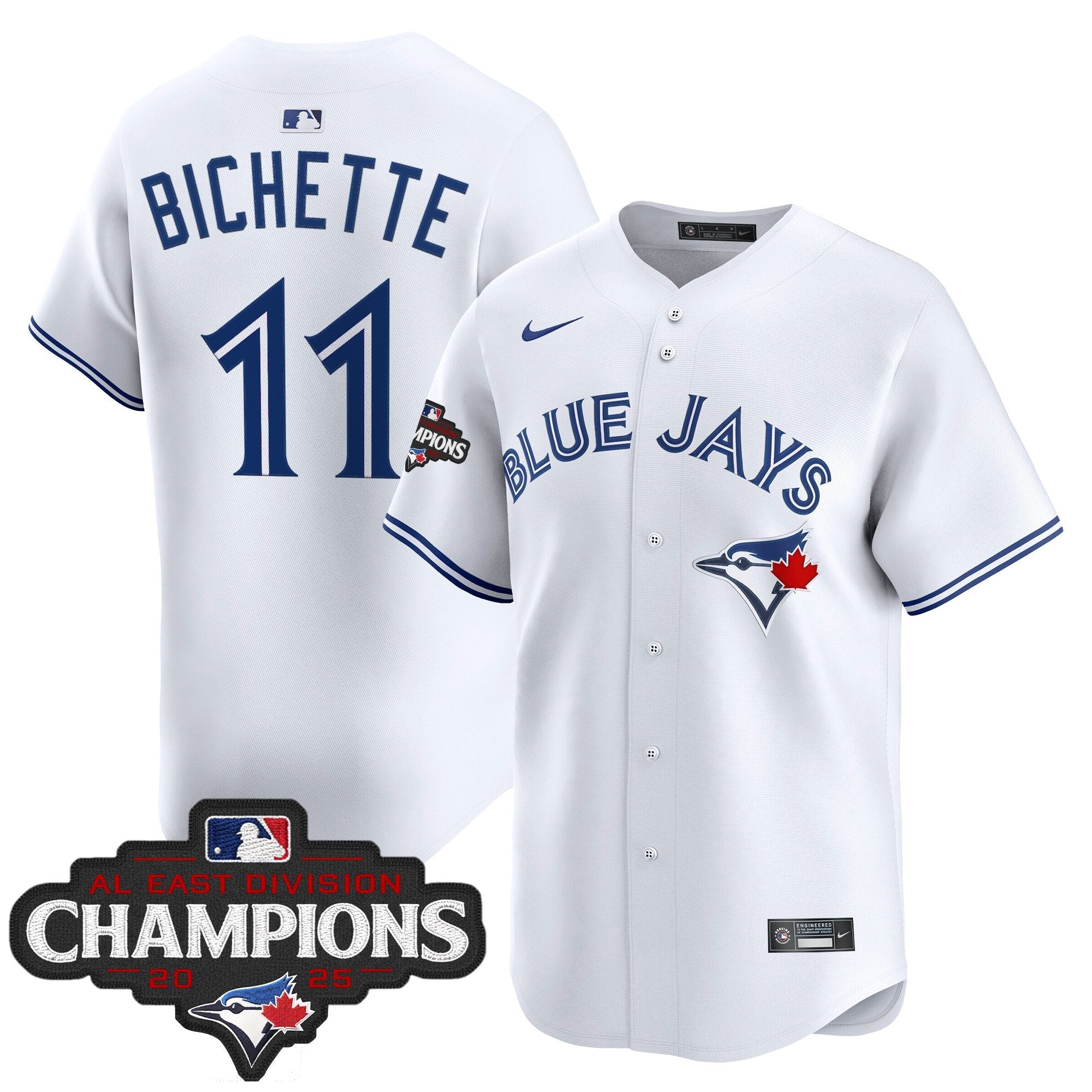Men’s Toronto 2025 AL East Division Champions Vapor Premier Limited Jersey
