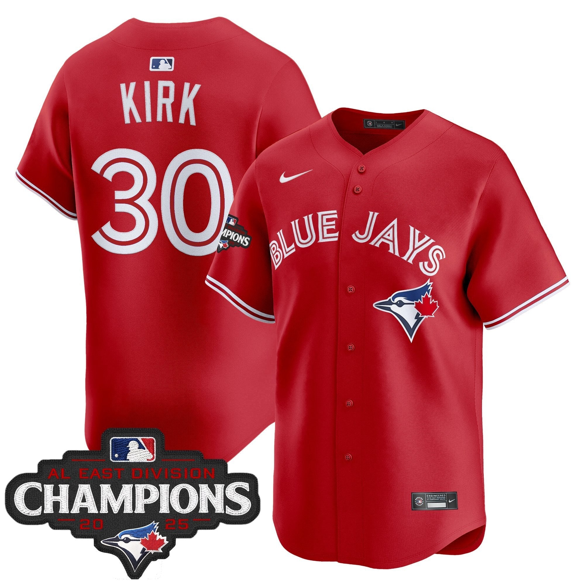 Men’s Toronto 2025 AL East Division Champions Vapor Premier Limited Jersey