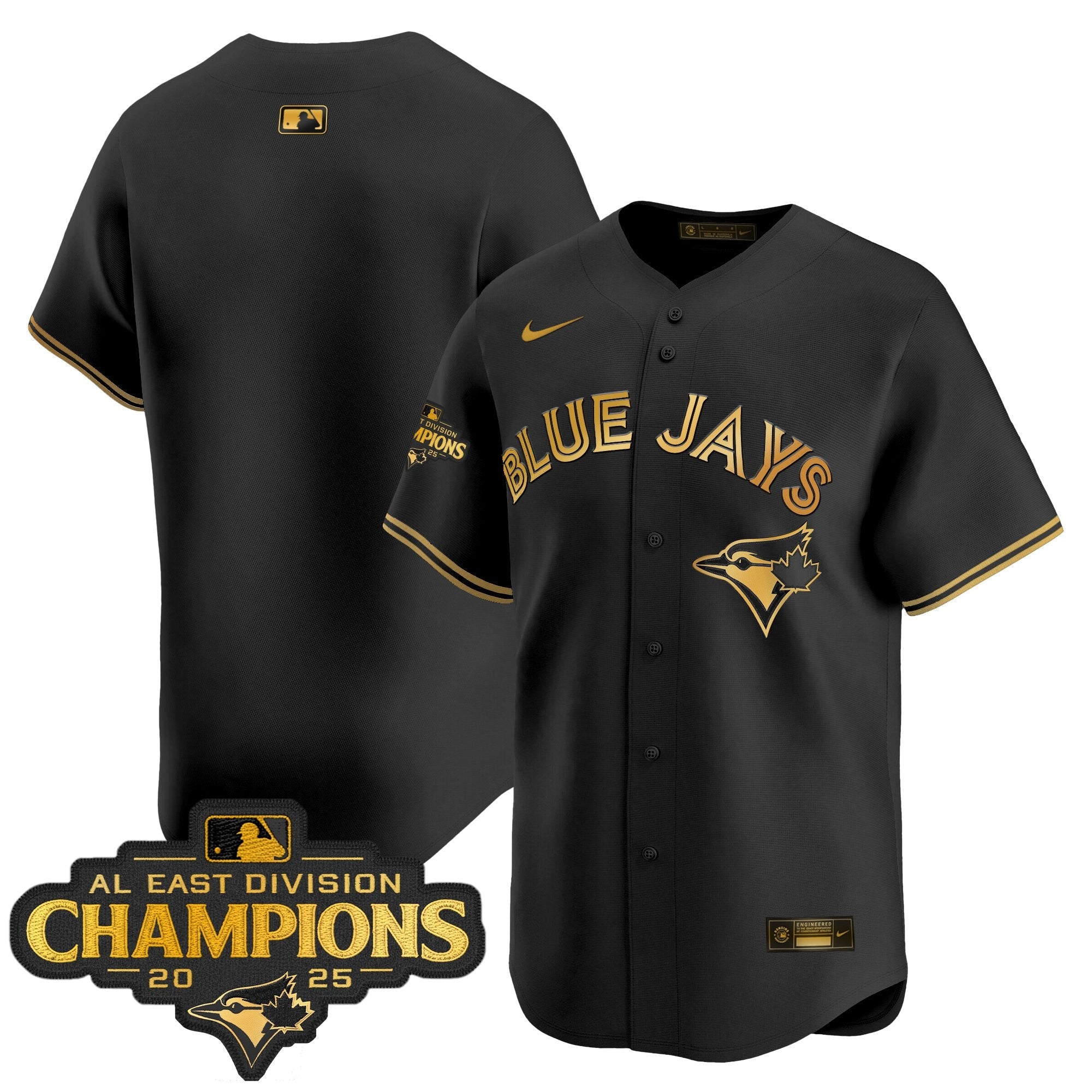 Men’s Toronto 2025 AL East Division Champions Vapor Premier Limited Jersey