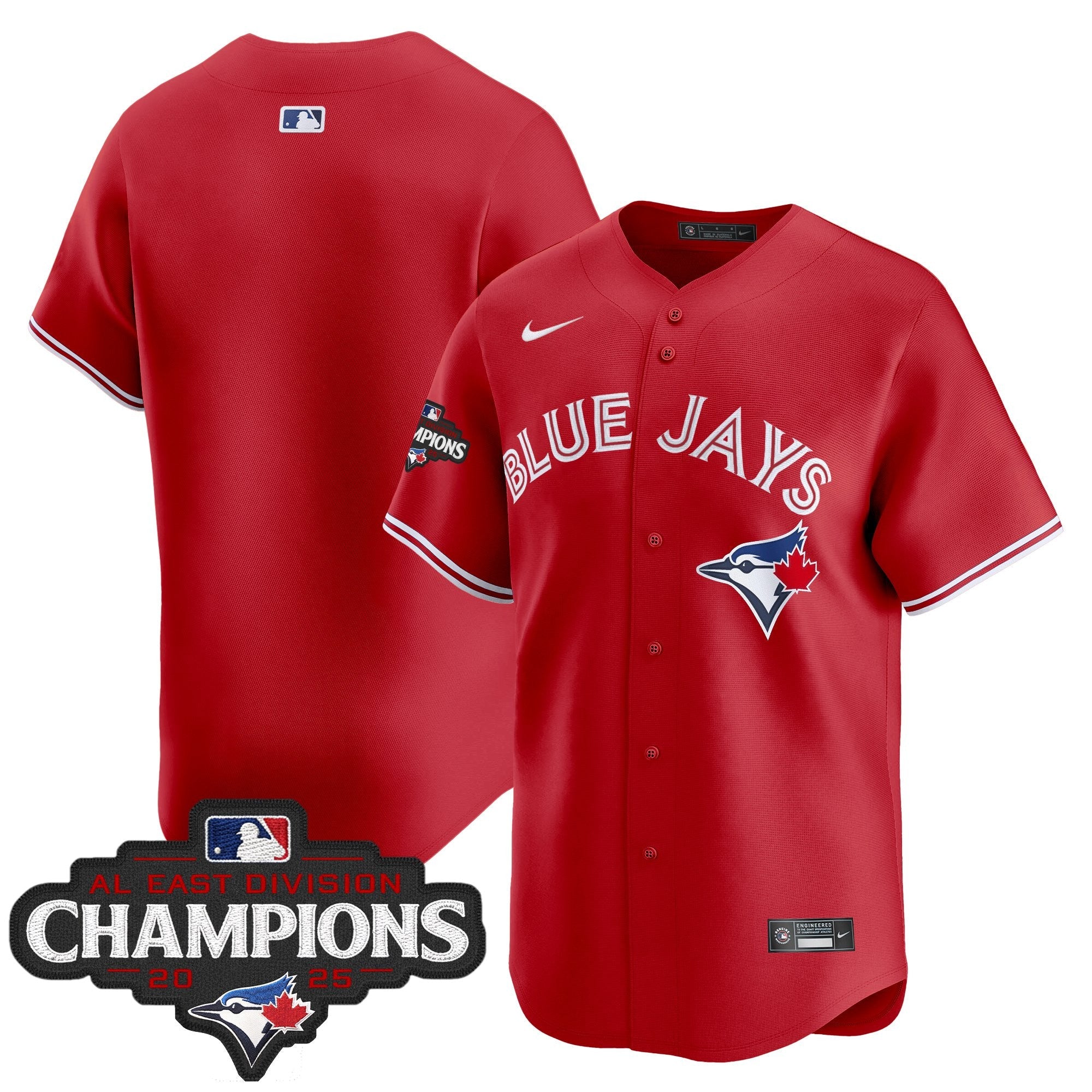 Men’s Toronto 2025 AL East Division Champions Vapor Premier Limited Jersey