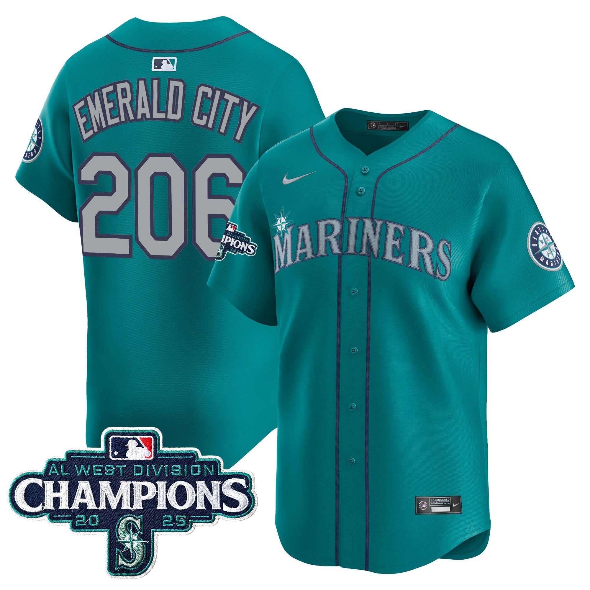 Men’s 2025 AL West Division Champions Vapor Premier Jersey