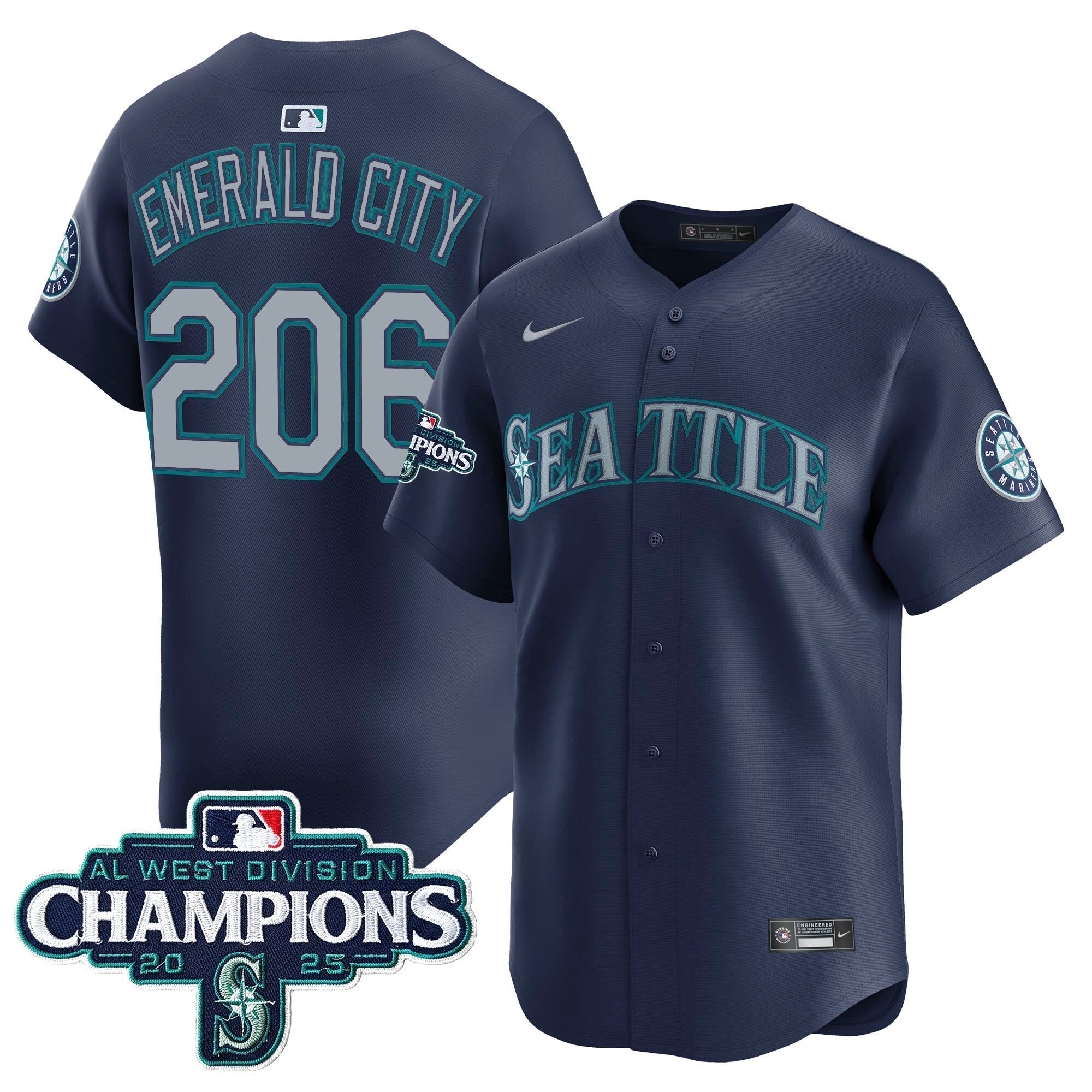 Men’s 2025 AL West Division Champions Vapor Premier Jersey